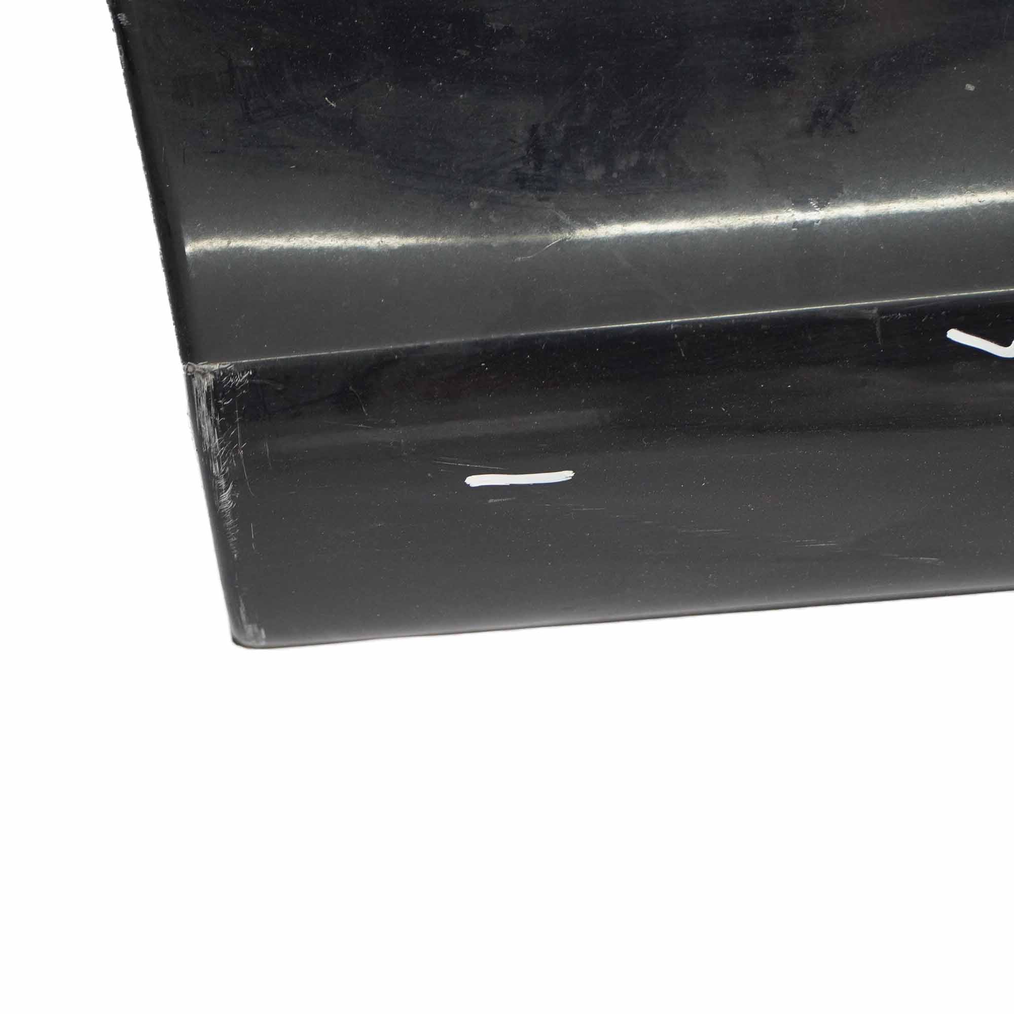 Mercedes W203 Door Sill Side Cover Skirt Right O/S Obsidian Black Metallic - 197