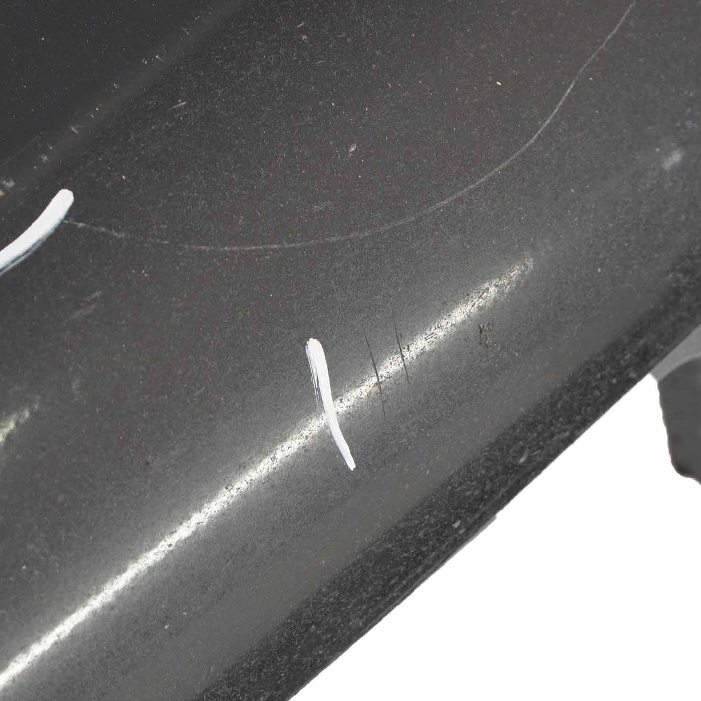 Mercedes W203 Door Sill Side Cover Skirt Right O/S Obsidian Black Metallic - 197