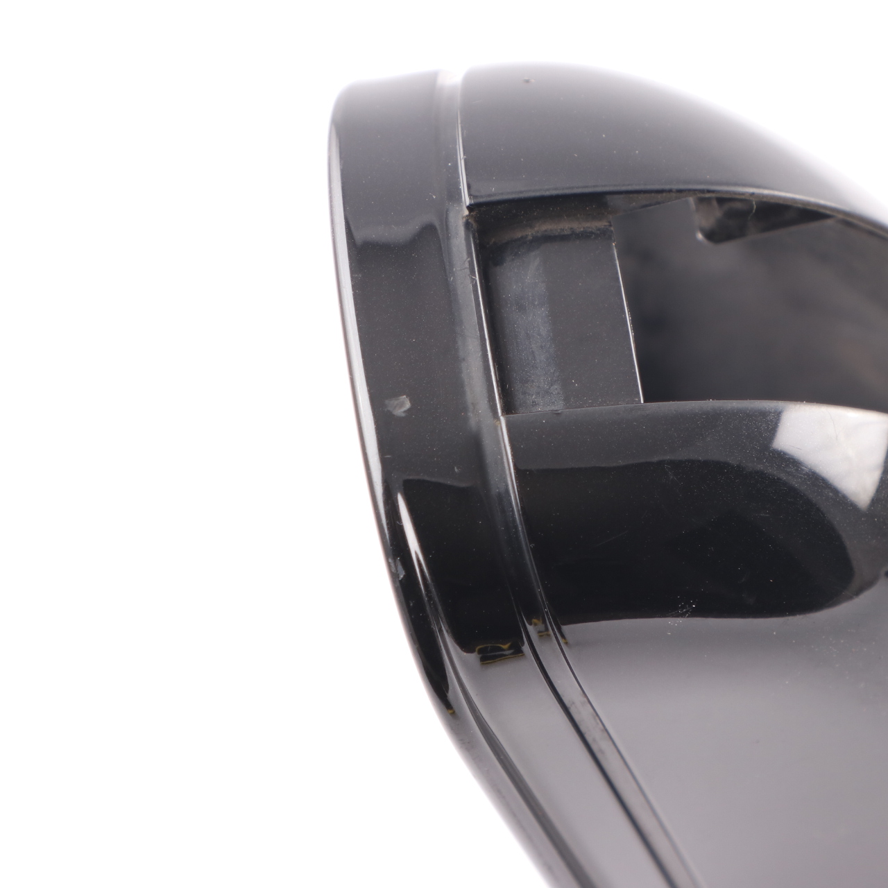 Mercedes W203 Wing Mirror Cover Housing Right O/S Obsidian Black Metallic - 197