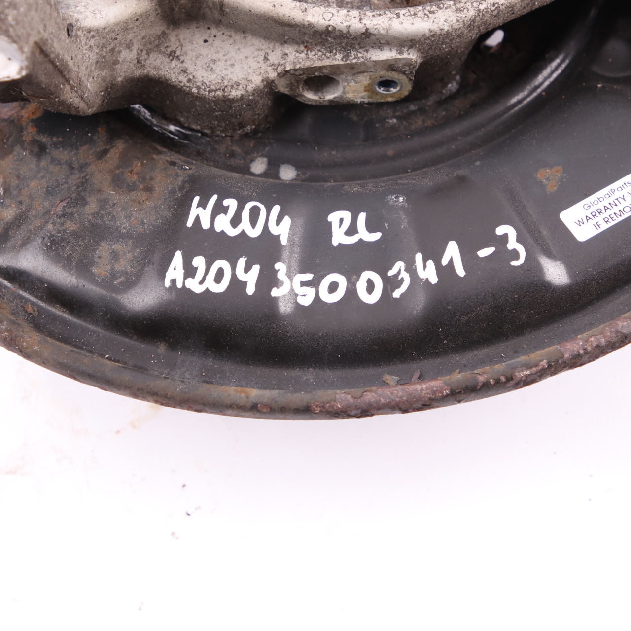 Mercedes W204 Radträger Hinten Links Aufhängung Radnabe A2043500341