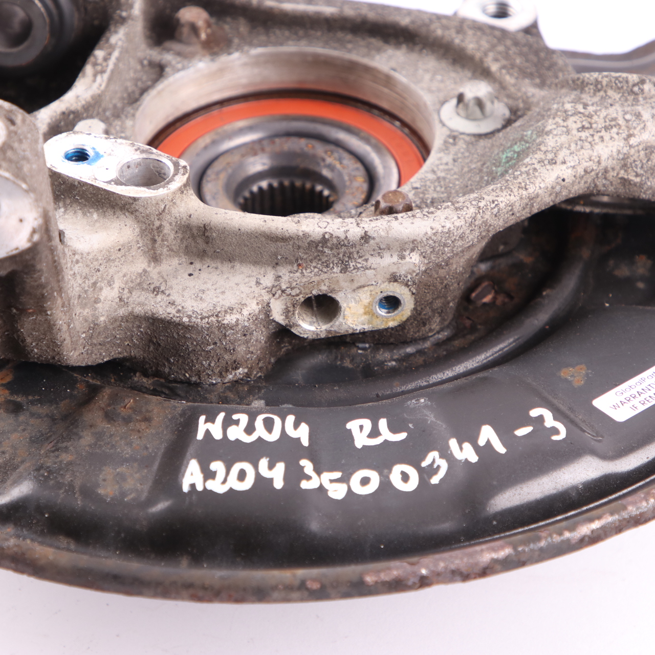 Mercedes W204 Radträger Hinten Links Aufhängung Radnabe A2043500341