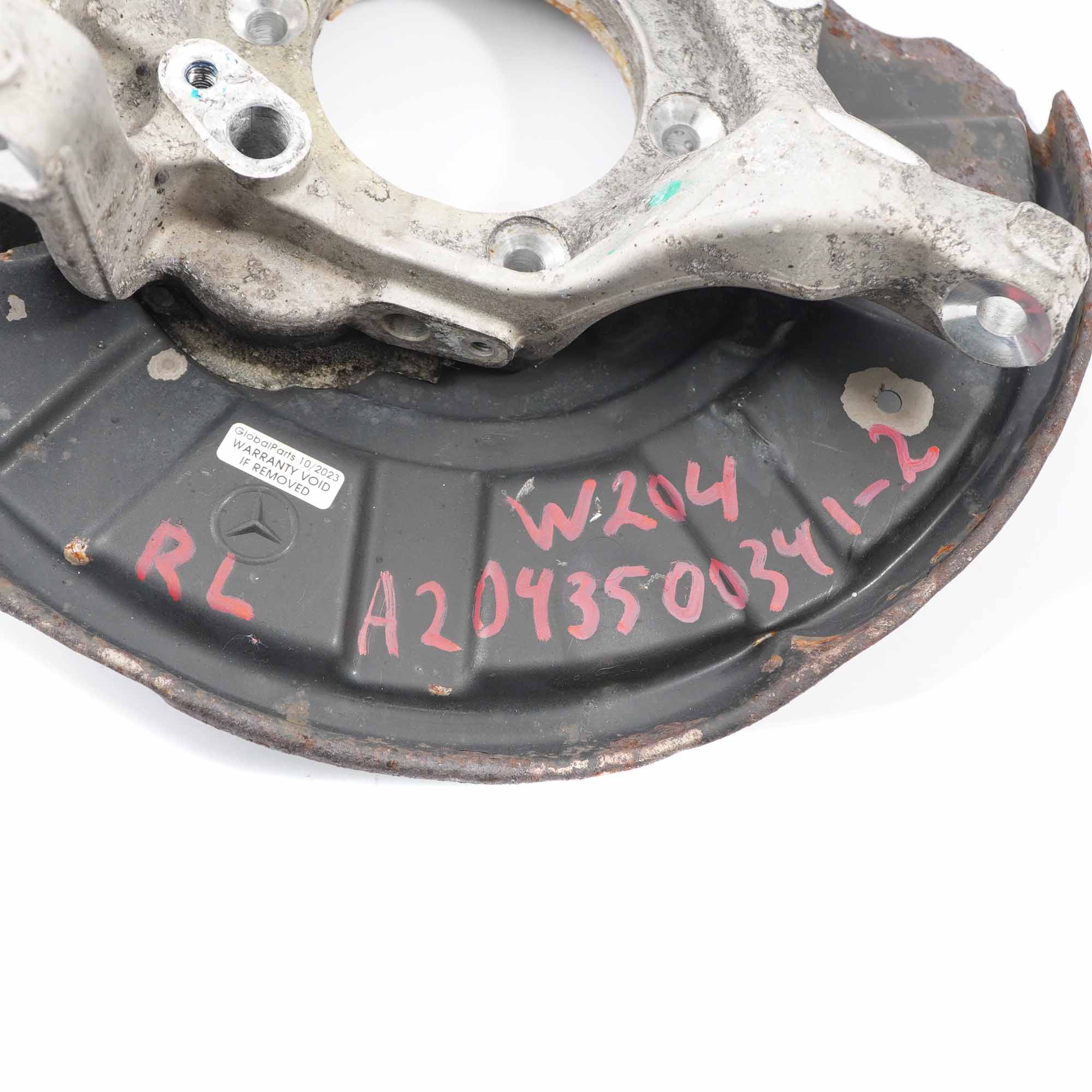 Mercedes W204 Radträger hinten links Aufhängung träger A2043500341