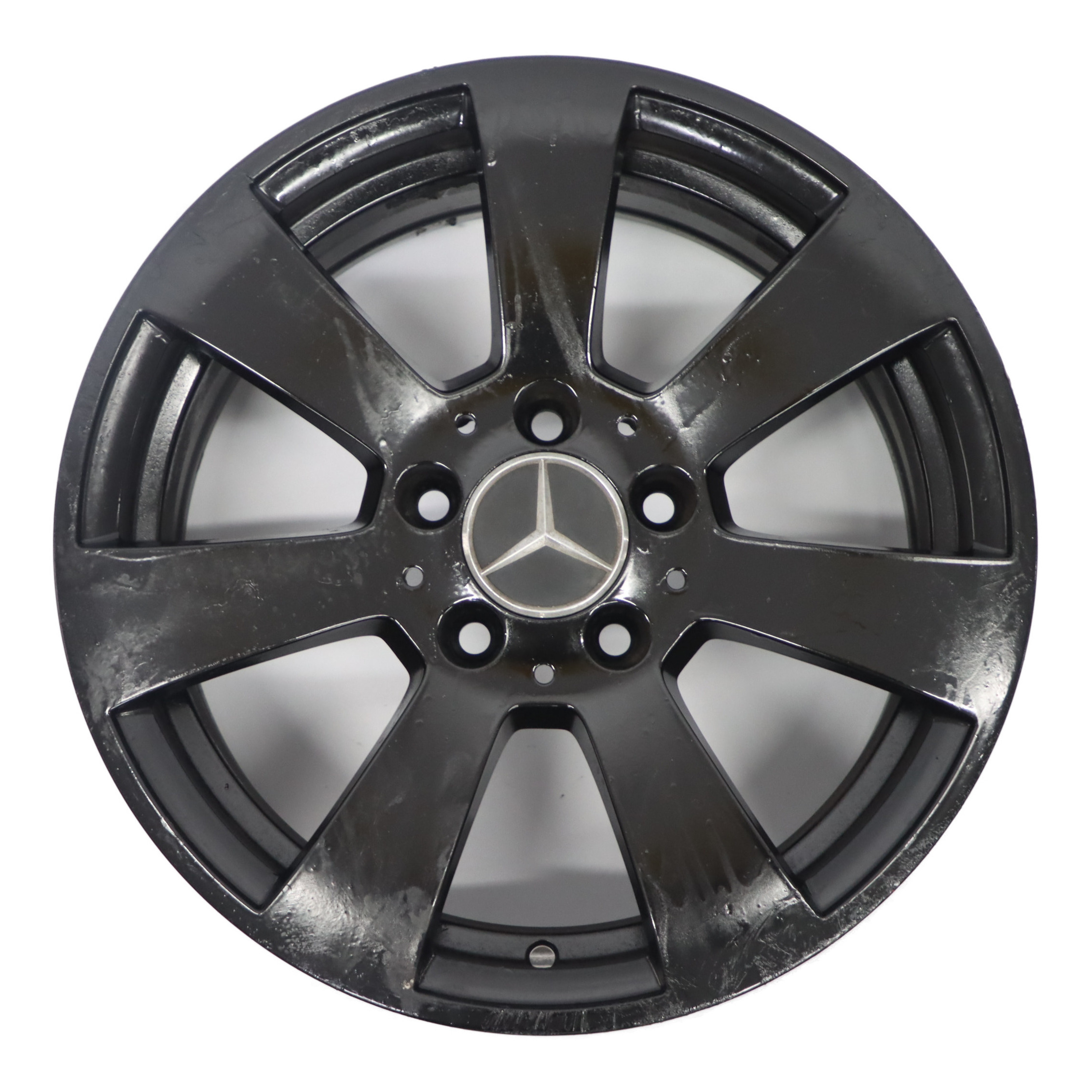 Mercedes W204 Schwarz 7 Loch Leicht metall felge 16" ET:43 7J A2044011102