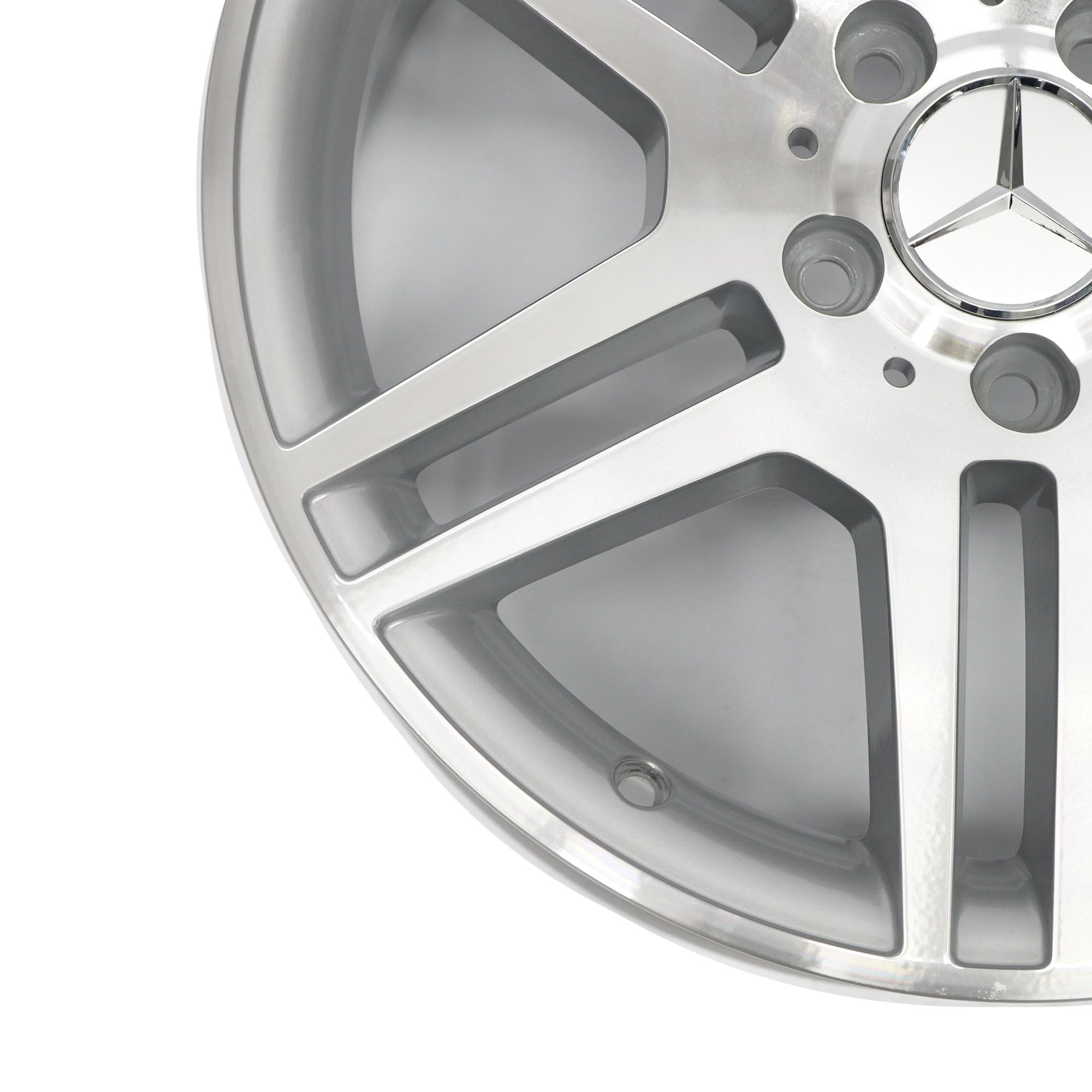 Mercedes W204 AMG 6 Double-Spoke Alloy Wheel Rim 17" ET:58 8,5J A2044014602