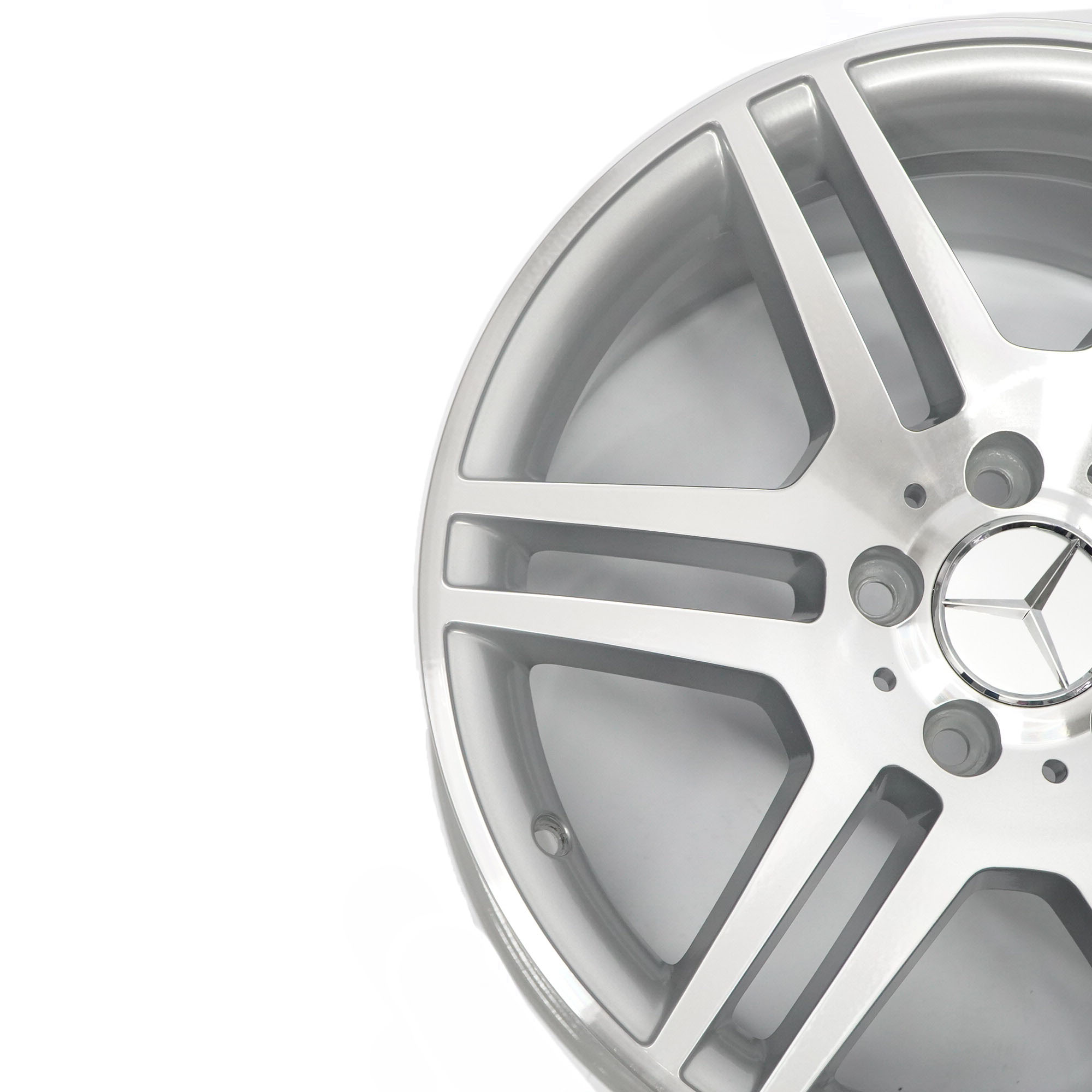 Mercedes W204 AMG 6 Double-Spoke Alloy Wheel Rim 17" ET:58 8,5J A2044014602