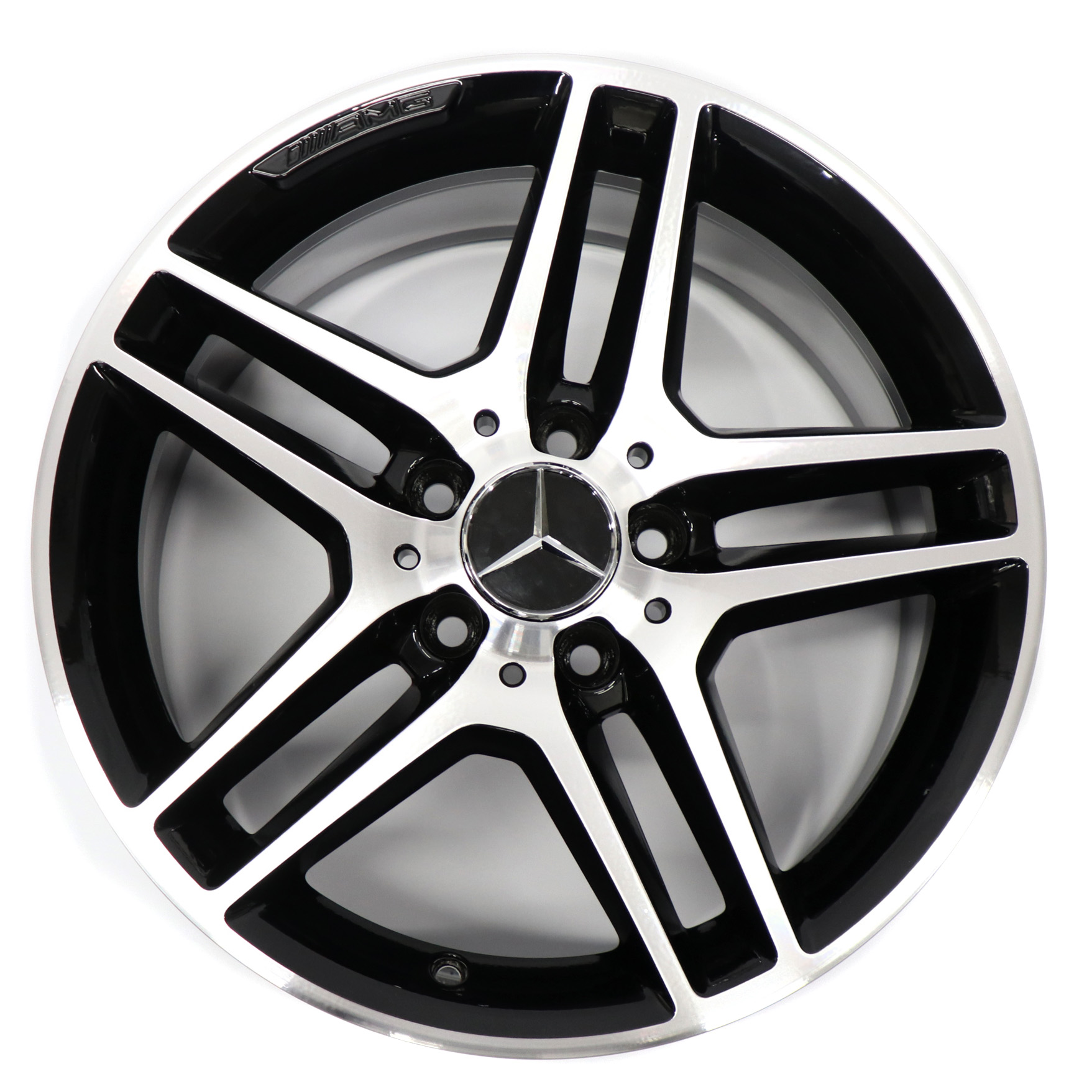 Mercedes W204 Rear Alloy Wheel Rim 17" 8.5J ET:58 5 Double Spoke A2044019702