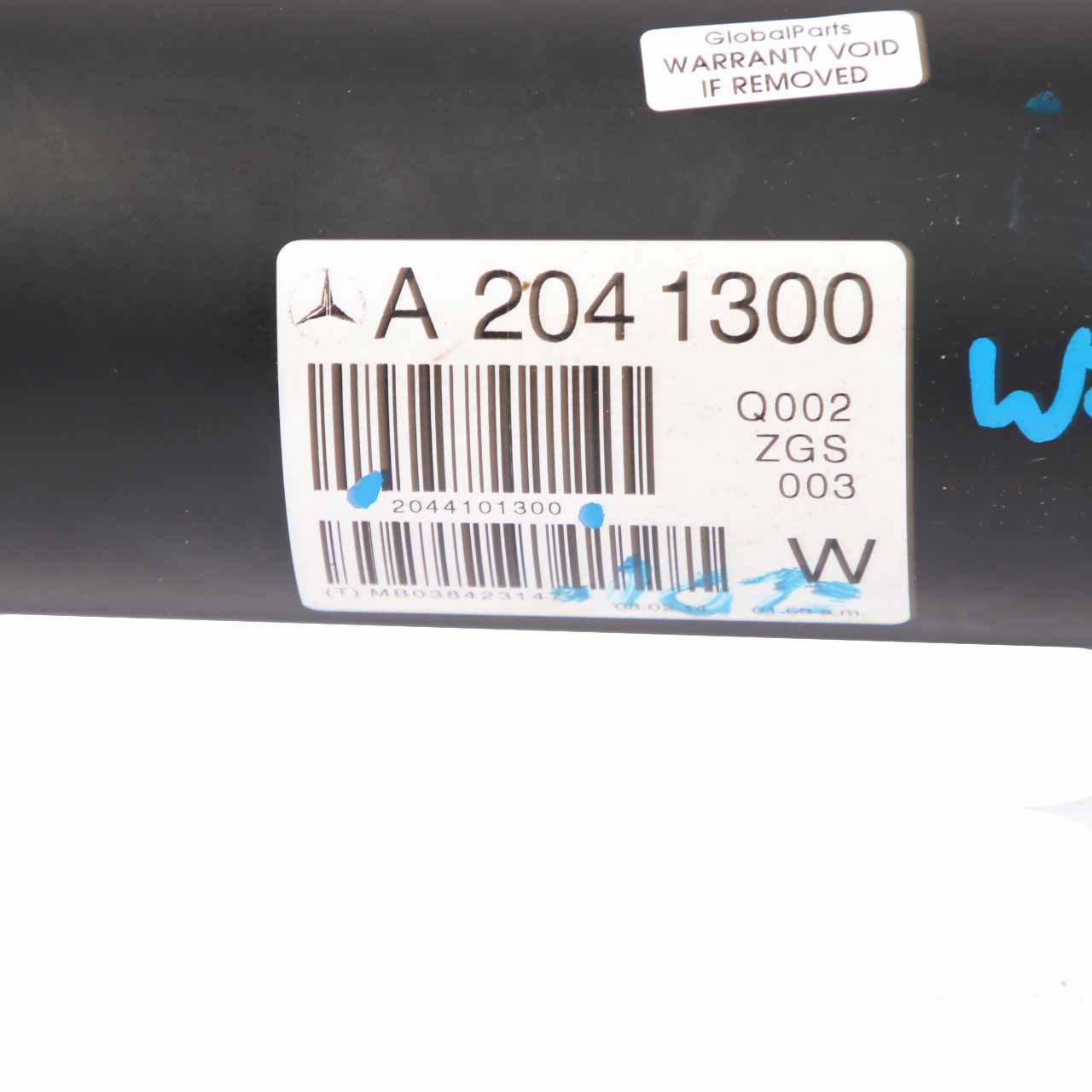 Propshaft Mercedes W204 C63 AMG M156 Prop Drive Shaft A2044101300