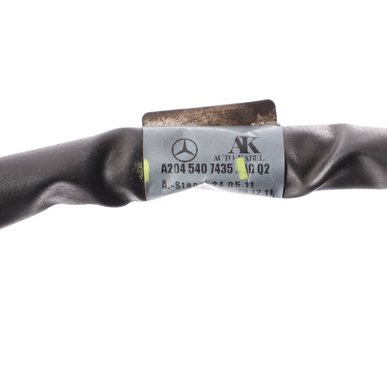 Mercedes W204 C207 W212 Erdungskabel Line Strap Batteriekabel A2045407435