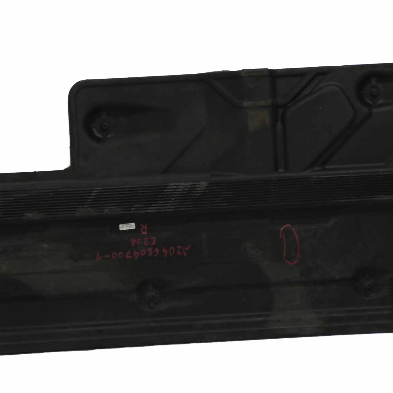 Mercedes W204 Underfloor Panel Right O/S Underride Underbody Shield A2046804700