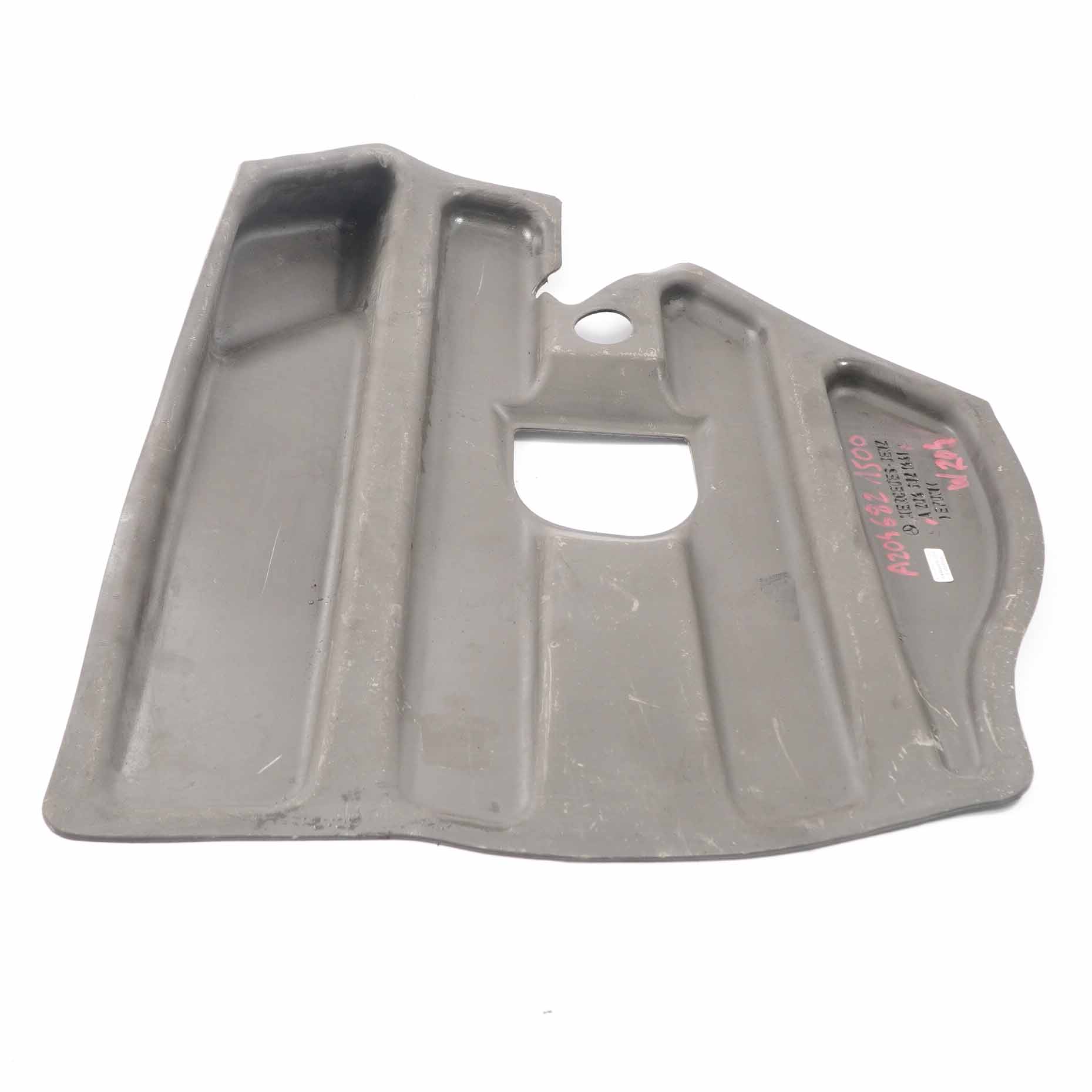 Mercedes W204 W207 Trunk Insulation Rear Spare Wheel Foam Covering A2046821441