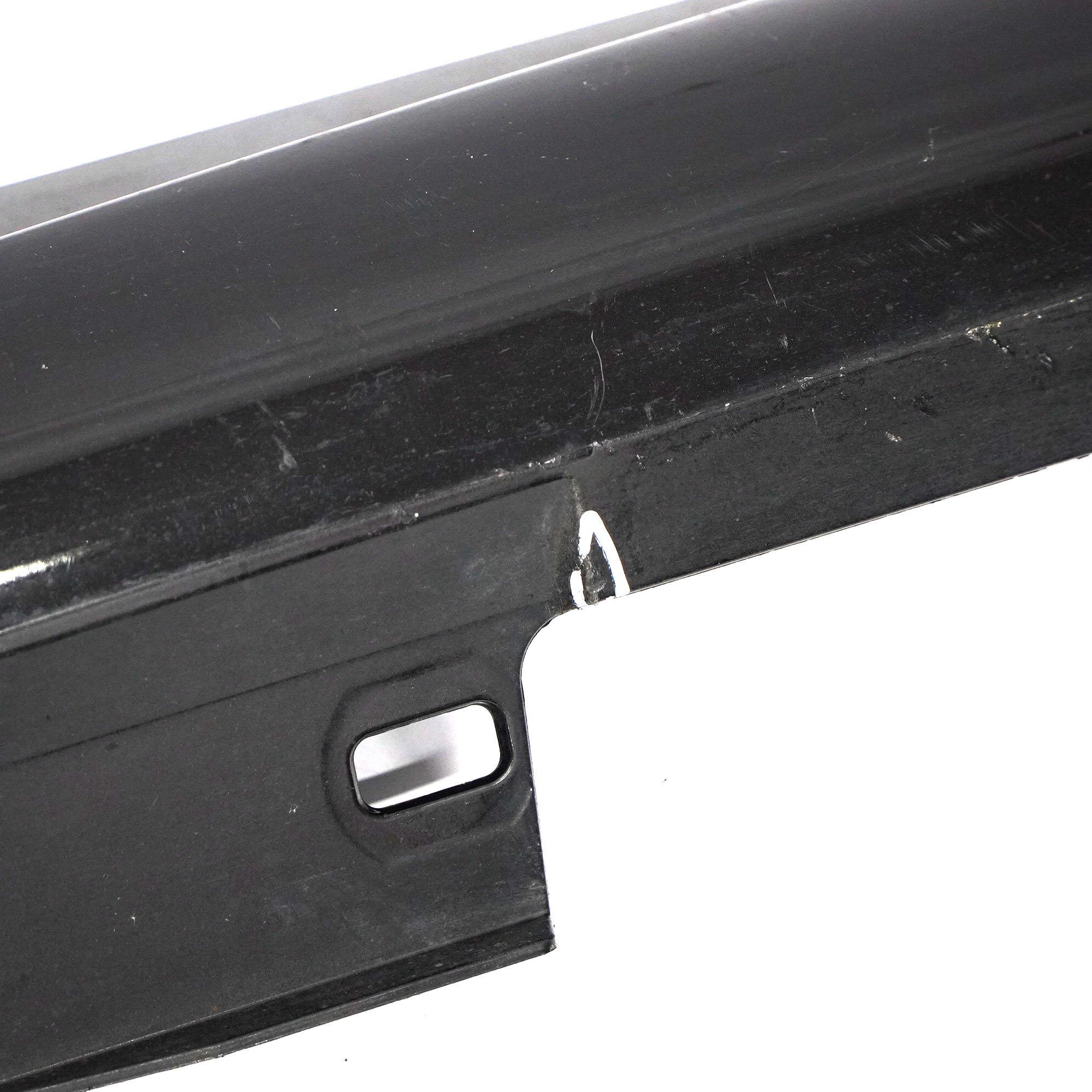 Mercedes W204 Side Skirt Door Sill Cover Left N/S Obsidian Black Metallic - 197