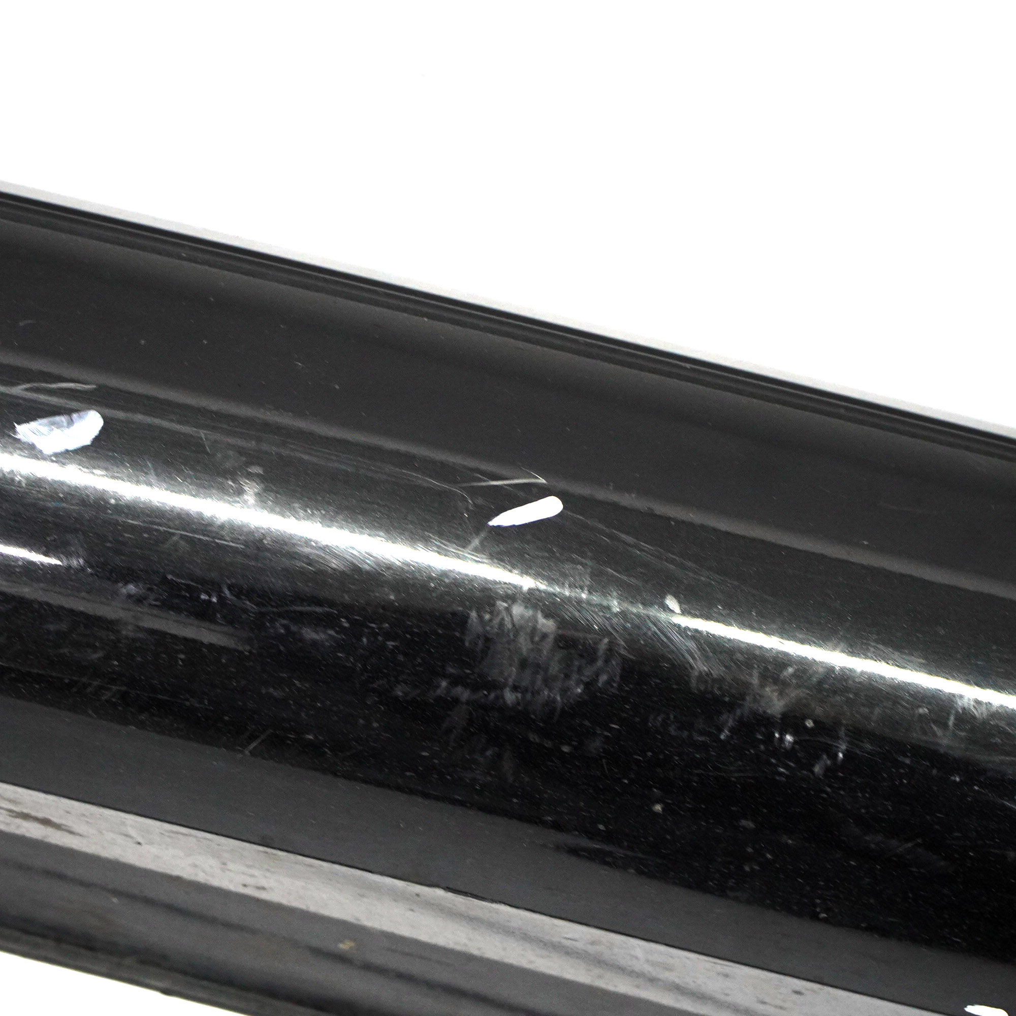 Mercedes W204 Side Skirt Door Sill Cover Left N/S Obsidian Black Metallic - 197