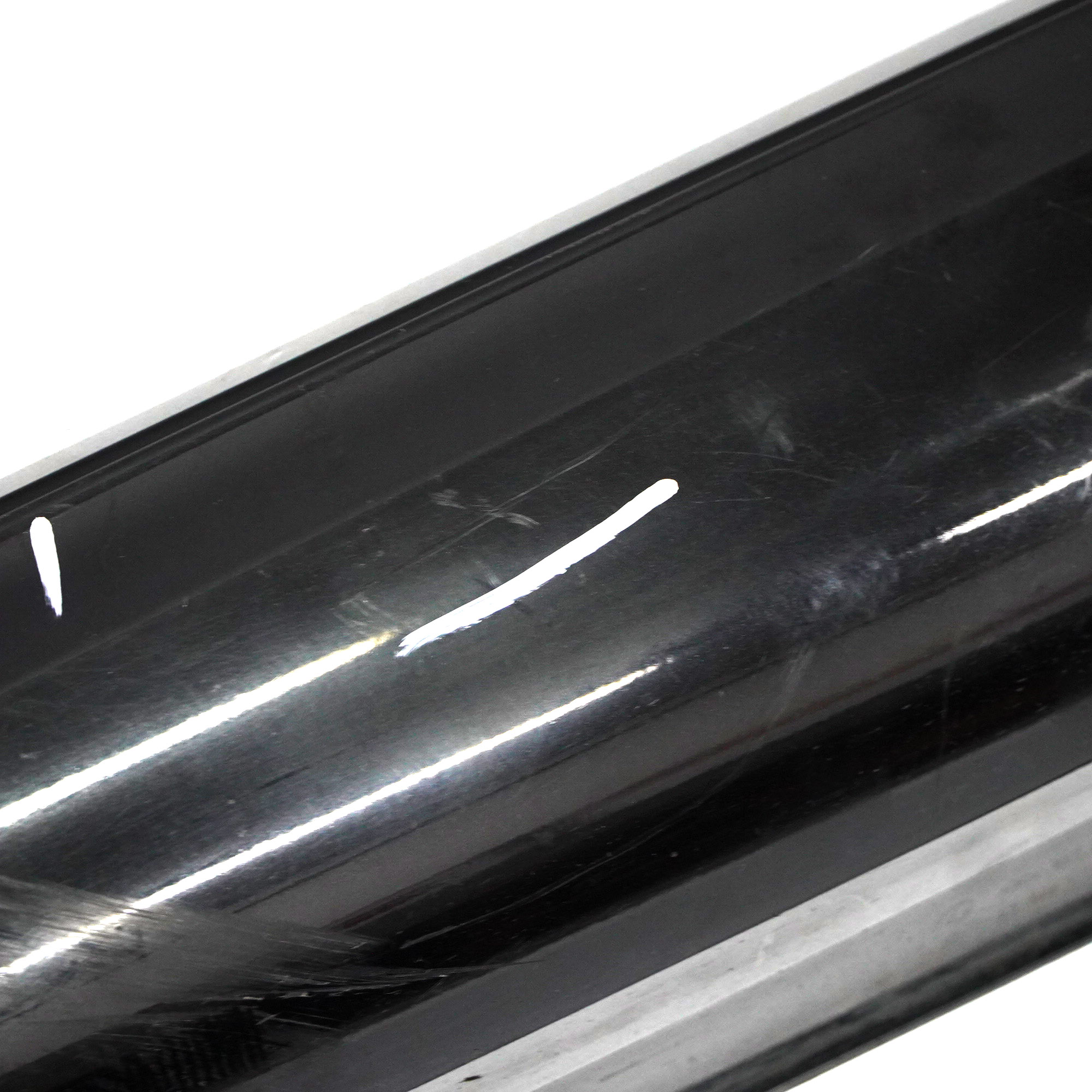 Mercedes W204 Side Skirt Door Sill Cover Left N/S Obsidian Black Metallic - 197