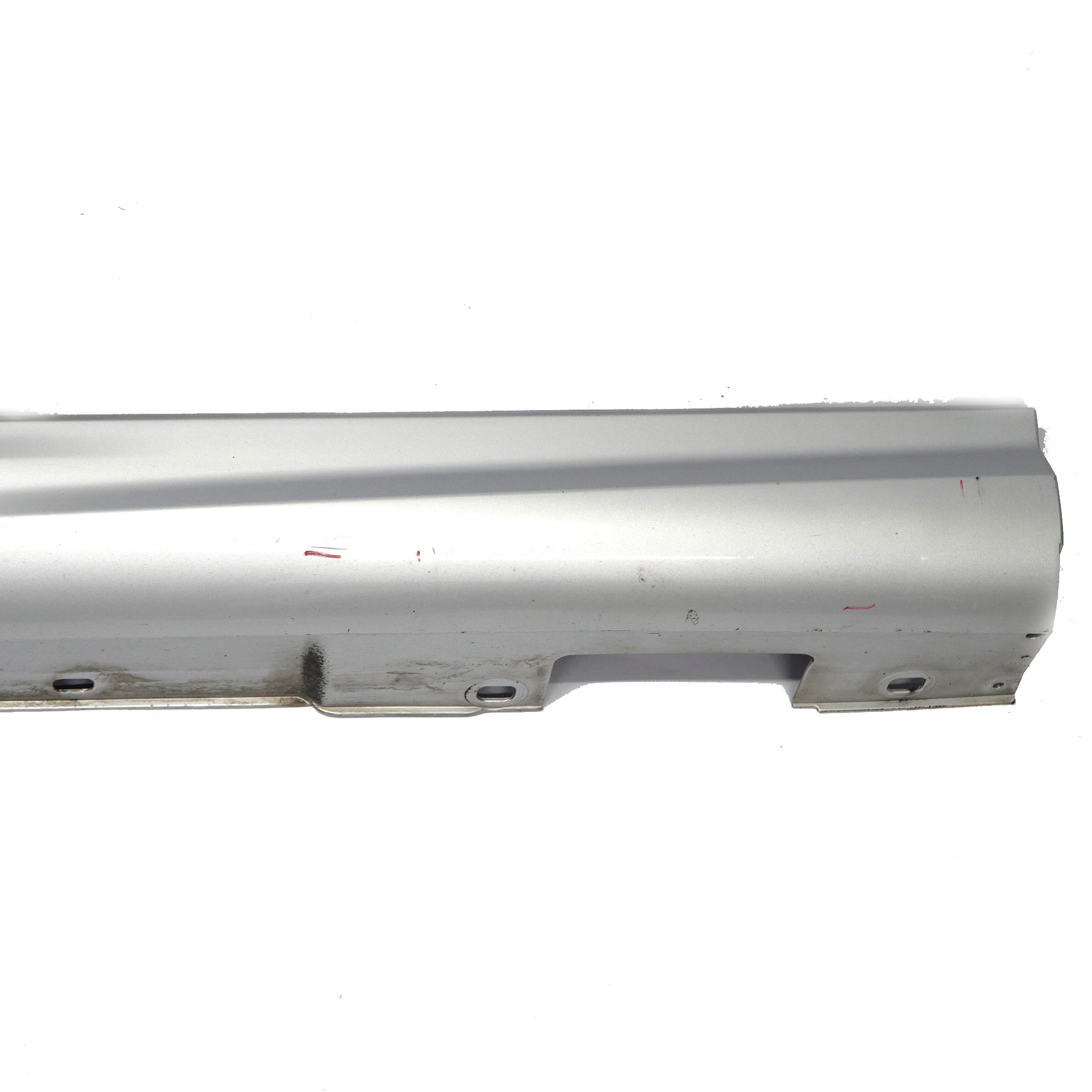 Mercedes W204 Side Skirt Door Sill Cover Left N/S Iridium Silver Metallic - 775