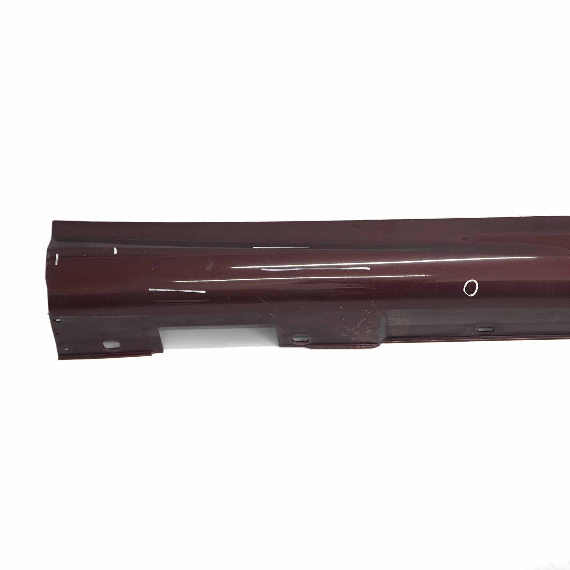 Mercedes W204 Side Skirt Cover Door Sill Panel Right O/S Carneol Red - 544