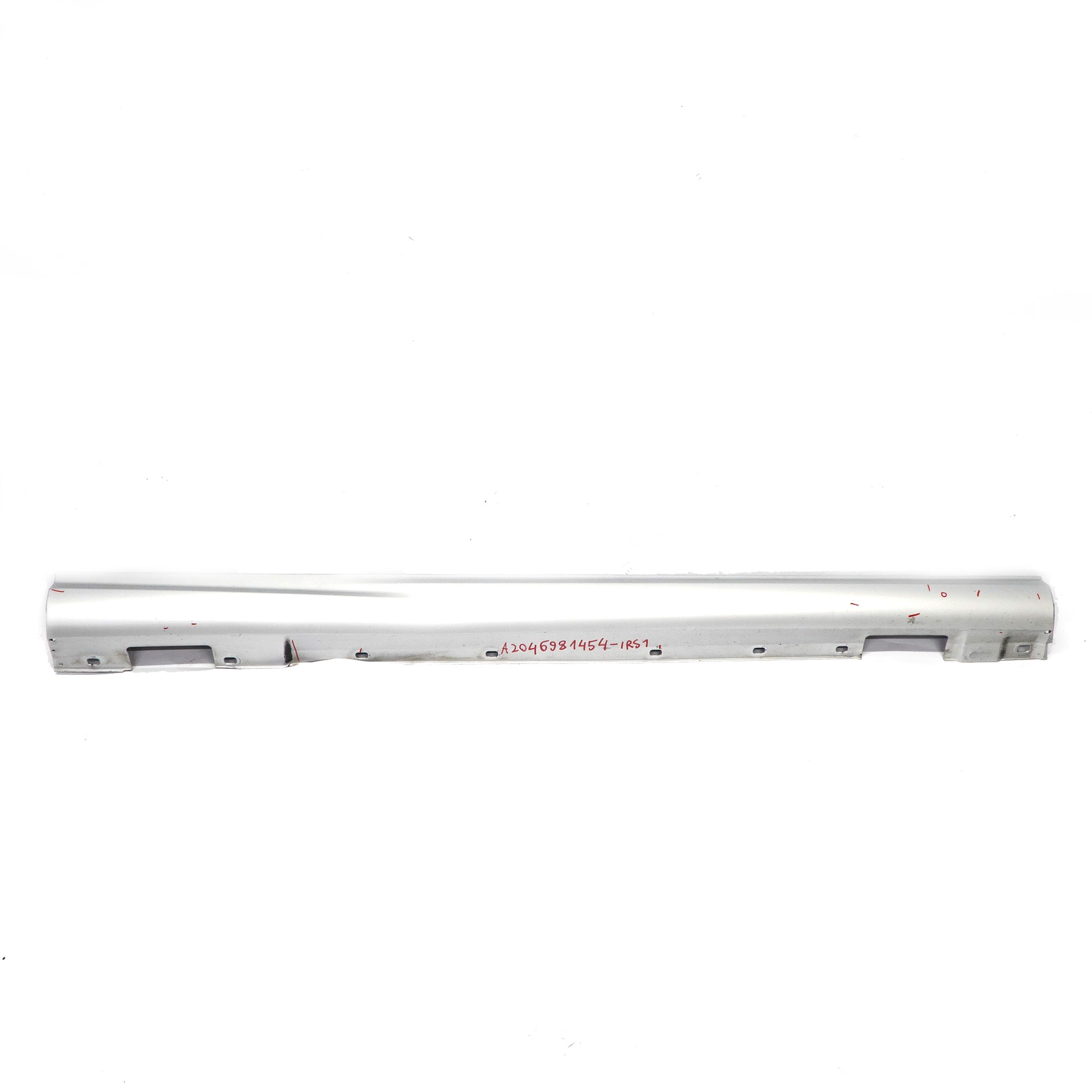 Mercedes W204 Side Skirt Door Sill Cover Right O/S Iridium Silver Metallic - 775