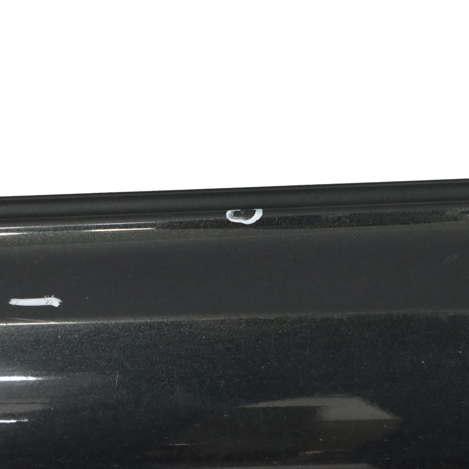 Mercedes C204 AMG Seitenschwellerabdeckung rechts Magnetit Schwarz - 183