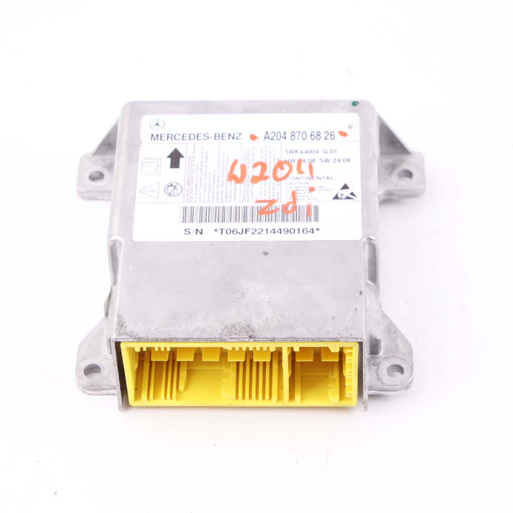 Mercedes W204 ECU Steuergerät Sensor Modul Airbag A2048706826