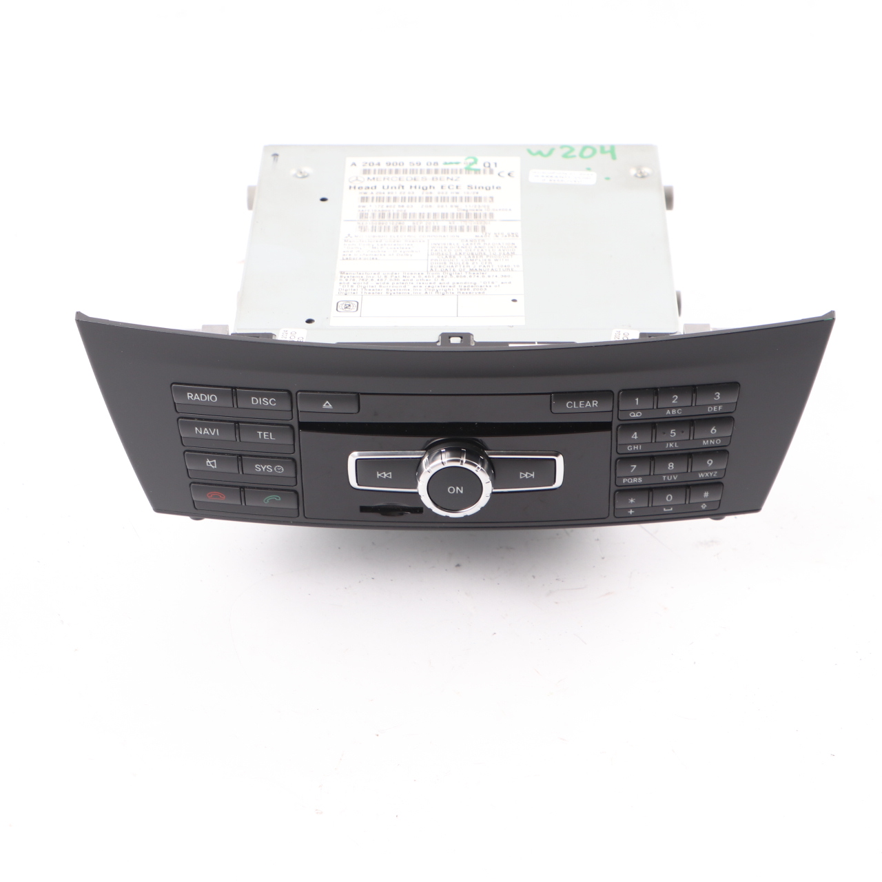 Mercedes W204 Navigation CD Spieler COMAND A2049005908