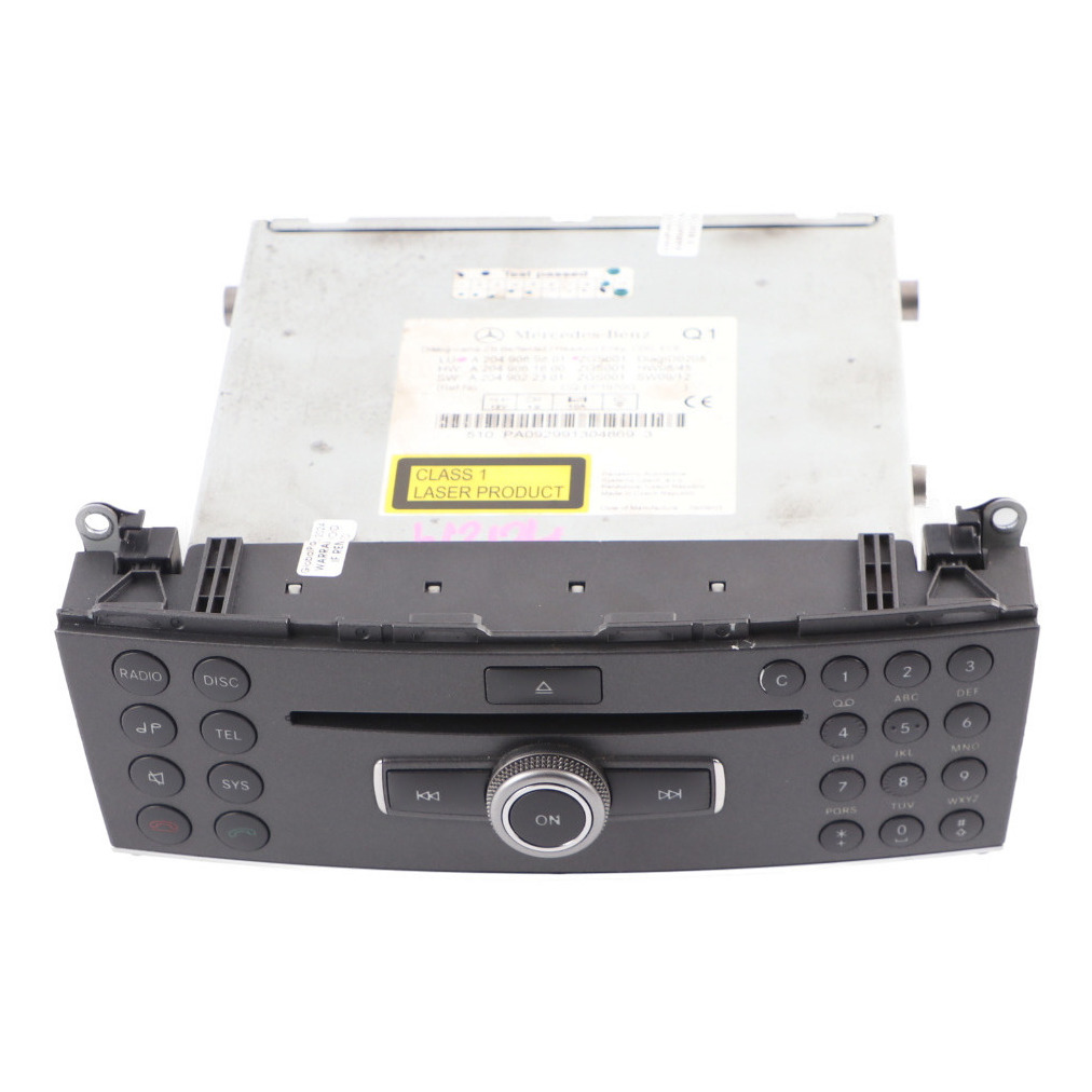 Mercedes W204 Navigation CD Spieler Radio Stereo Navi Steuergerät A2049069801