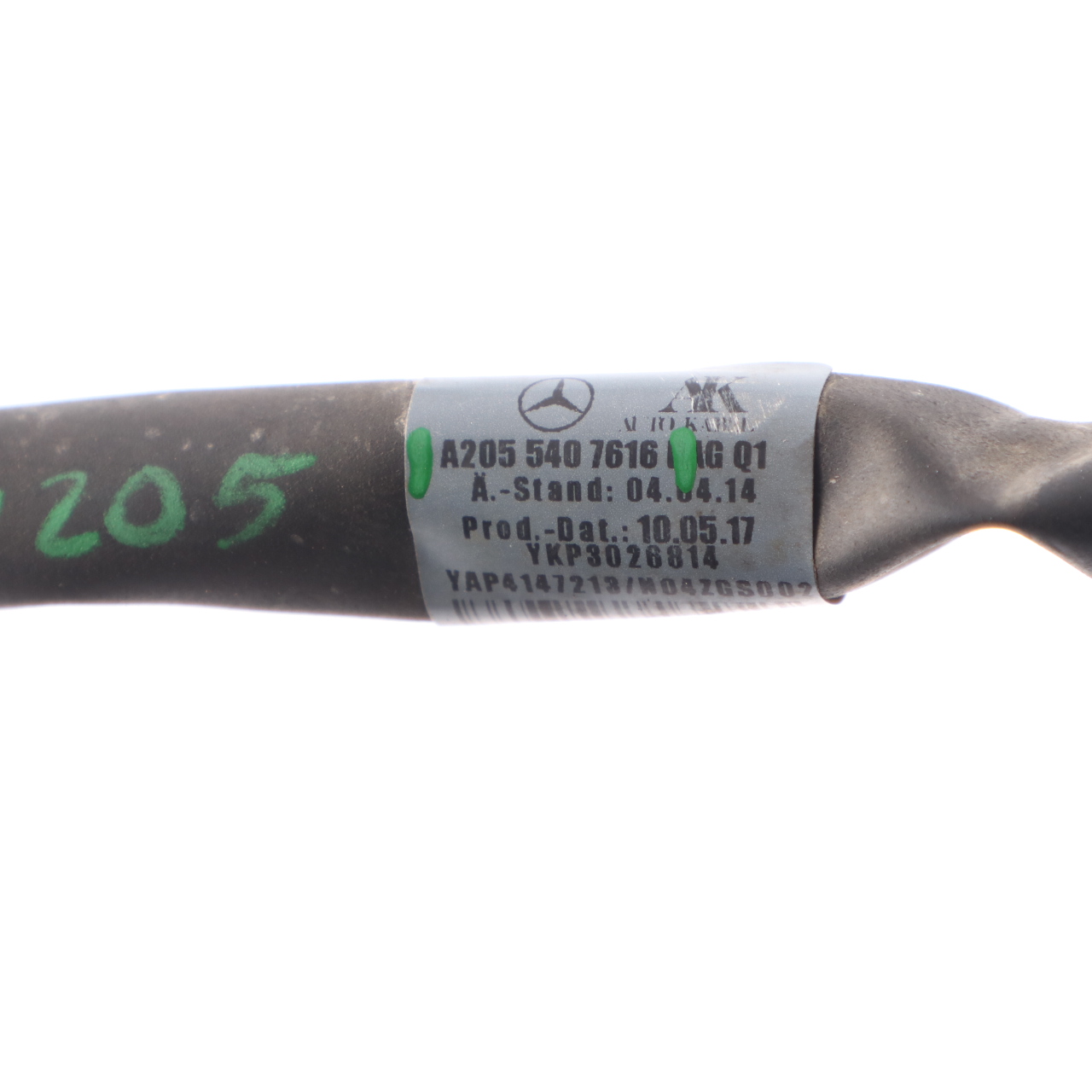 Mercedes W205 Verkabelung Elektrische Kabel Getriebe zu Körper A2055407616