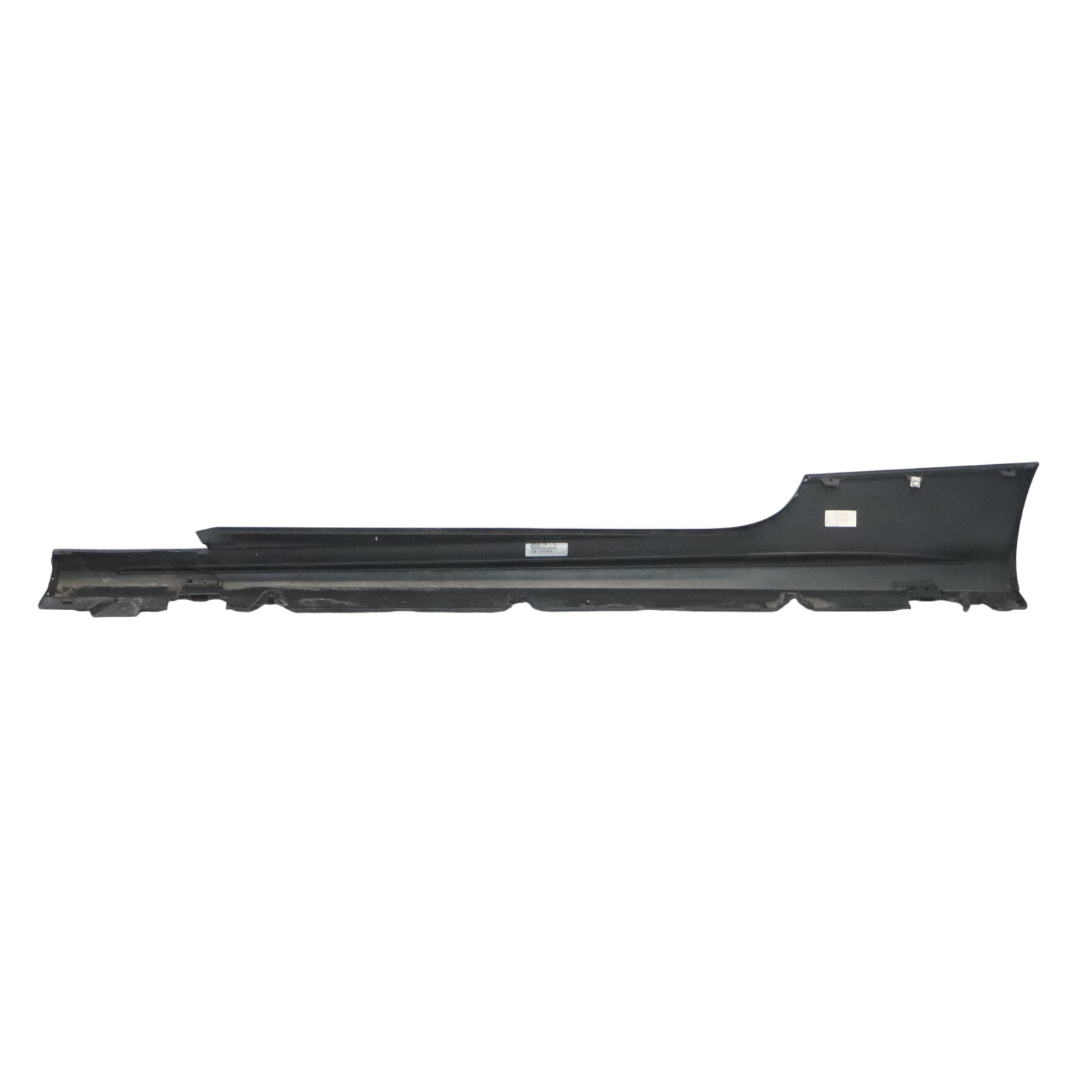 Mercedes C205 Side Skirt AMG Right O/S Door Sill Cover Obsidian Black - 197