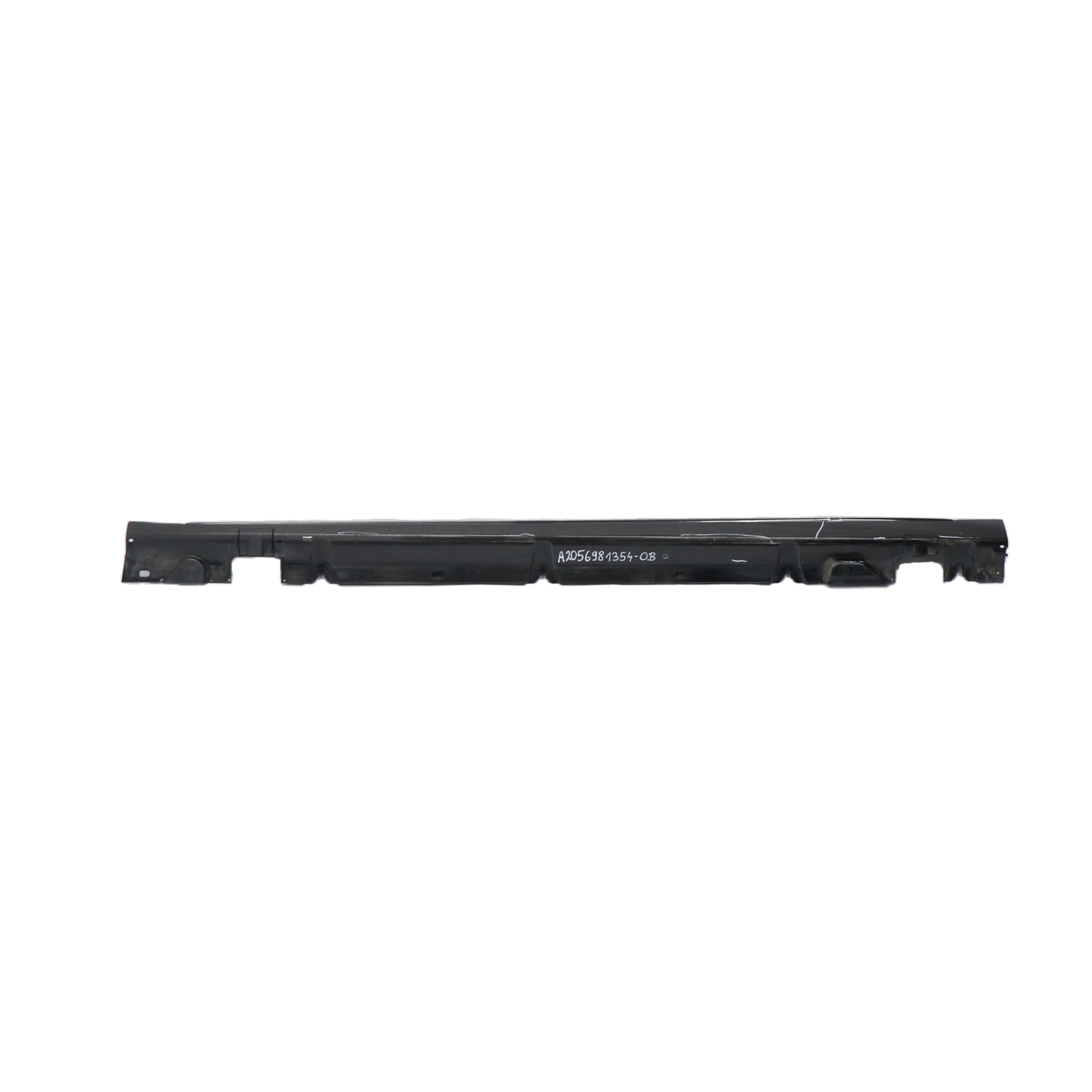 Mercedes W205 Side Skirt Left N/S Door Sill Cover Obsidian Black Metallic - 197