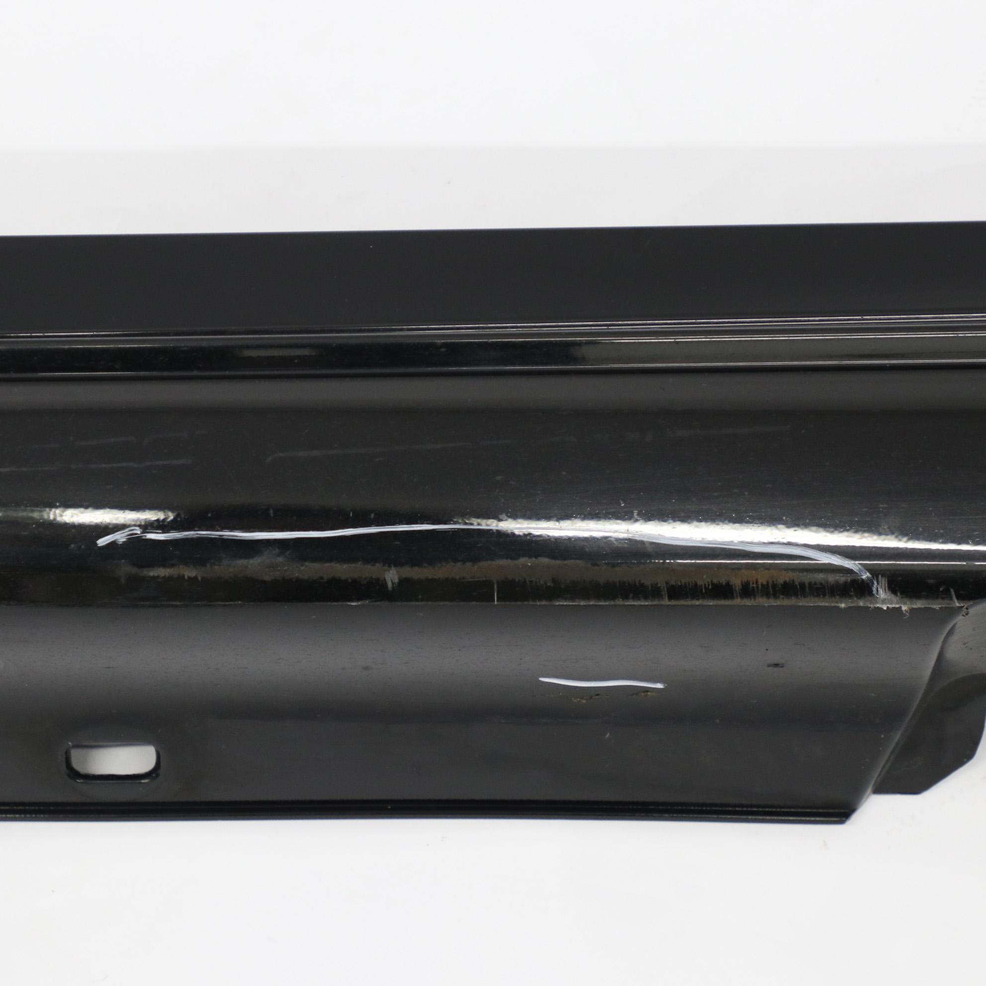 Mercedes W205 Side Skirt Left N/S Door Sill Cover Obsidian Black Metallic - 197