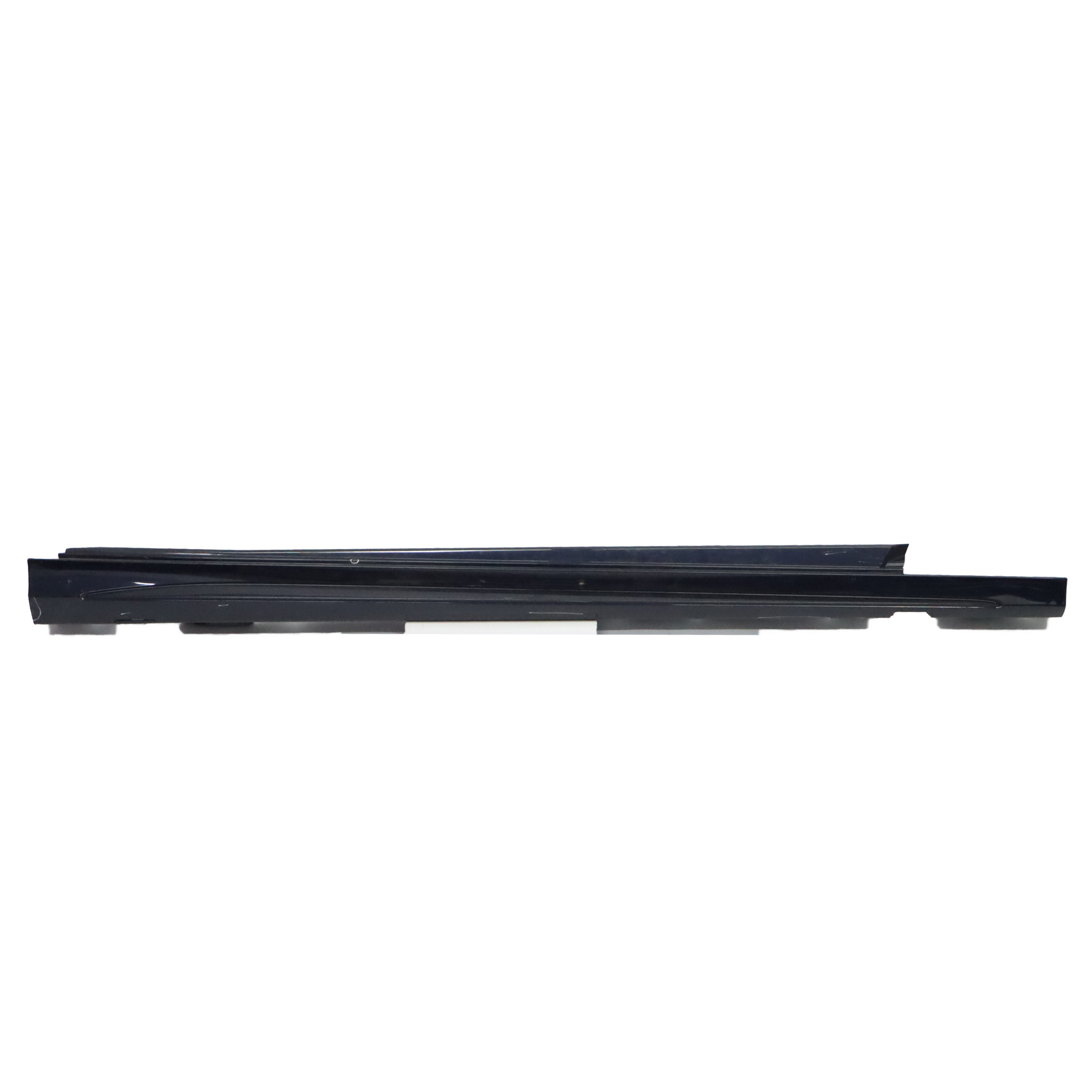 Mercedes W205 Side Skirt Right O/S Door Sill Cover Cavansite Blue Metallic - 890