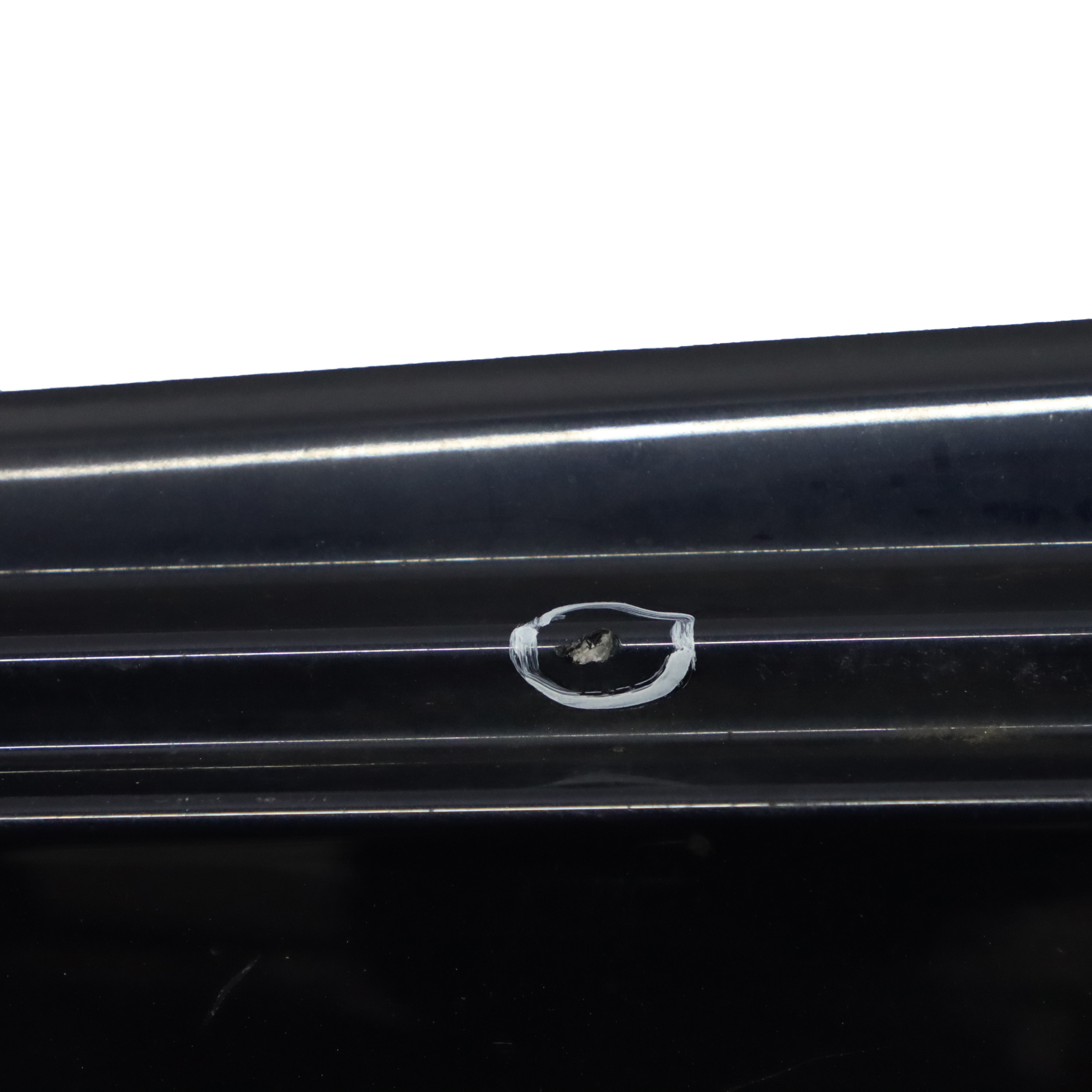 Mercedes W205 Side Skirt Right O/S Door Sill Cover Cavansite Blue Metallic - 890