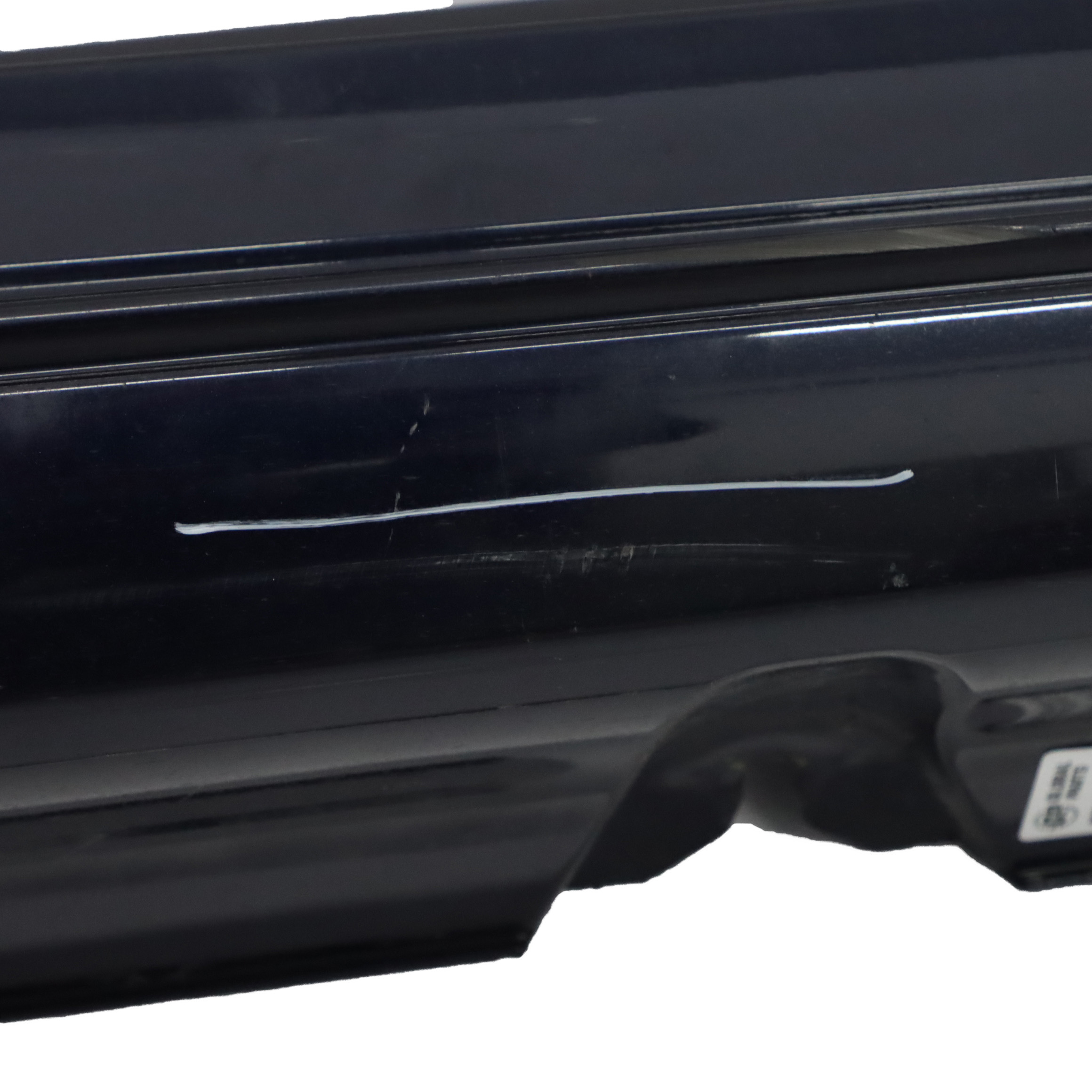 Mercedes W205 Side Skirt Right O/S Door Sill Cover Cavansite Blue Metallic - 890