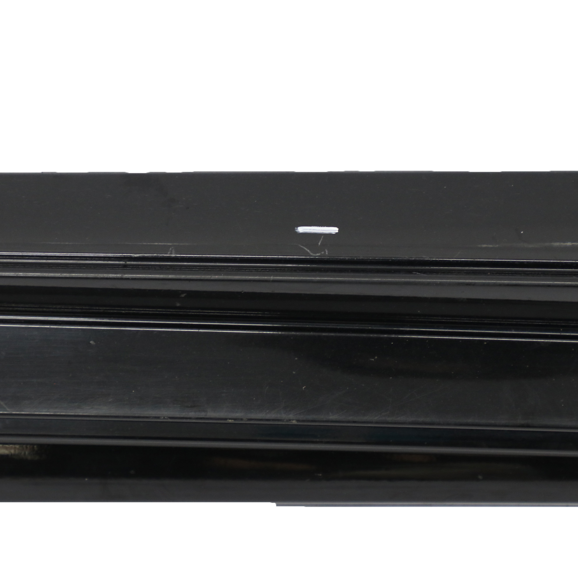 Mercedes W205 Side Skirt Right O/S Door Sill Cover Obsidian Black Metallic - 197