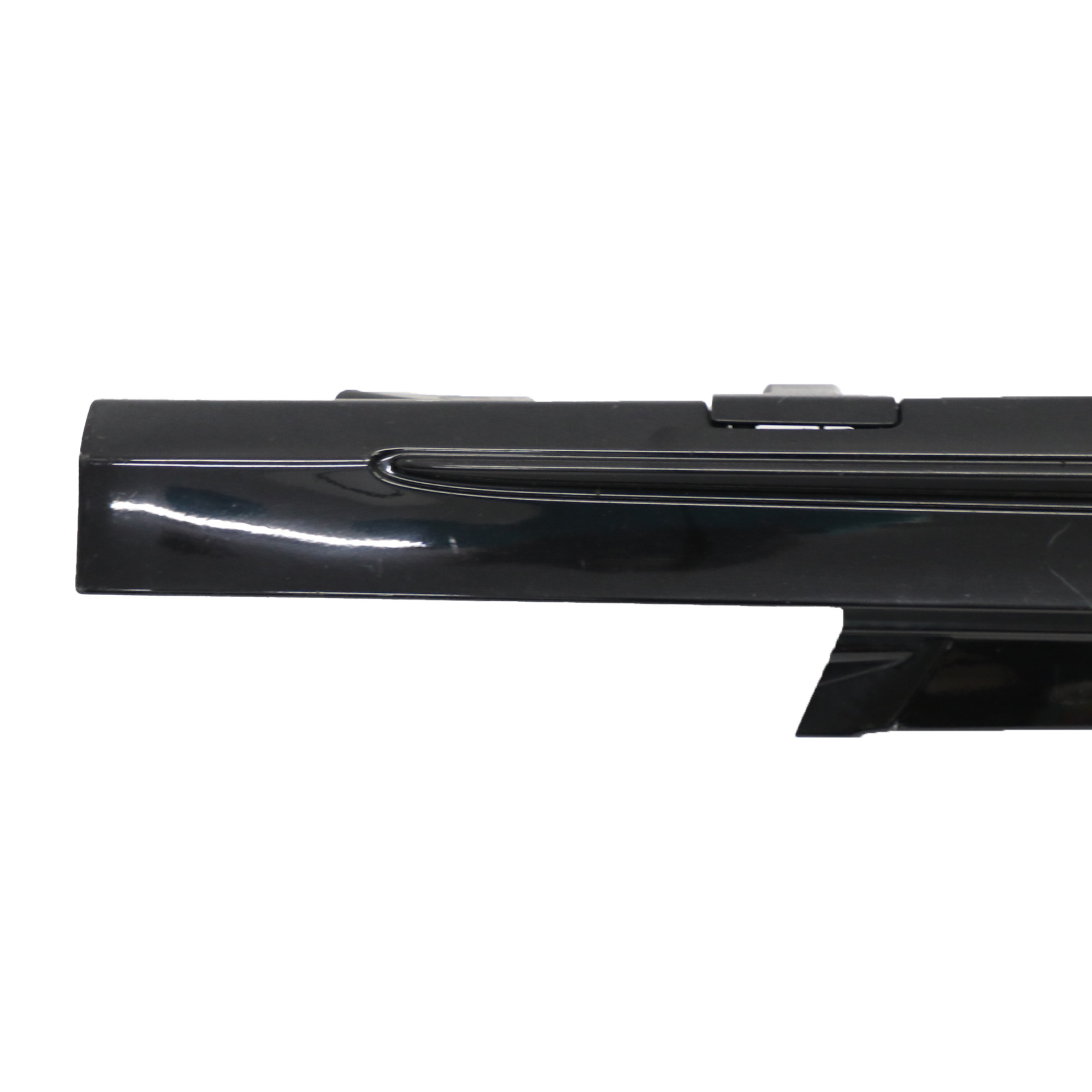 Mercedes W205 Side Skirt Right O/S Door Sill Cover Obsidian Black Metallic - 197