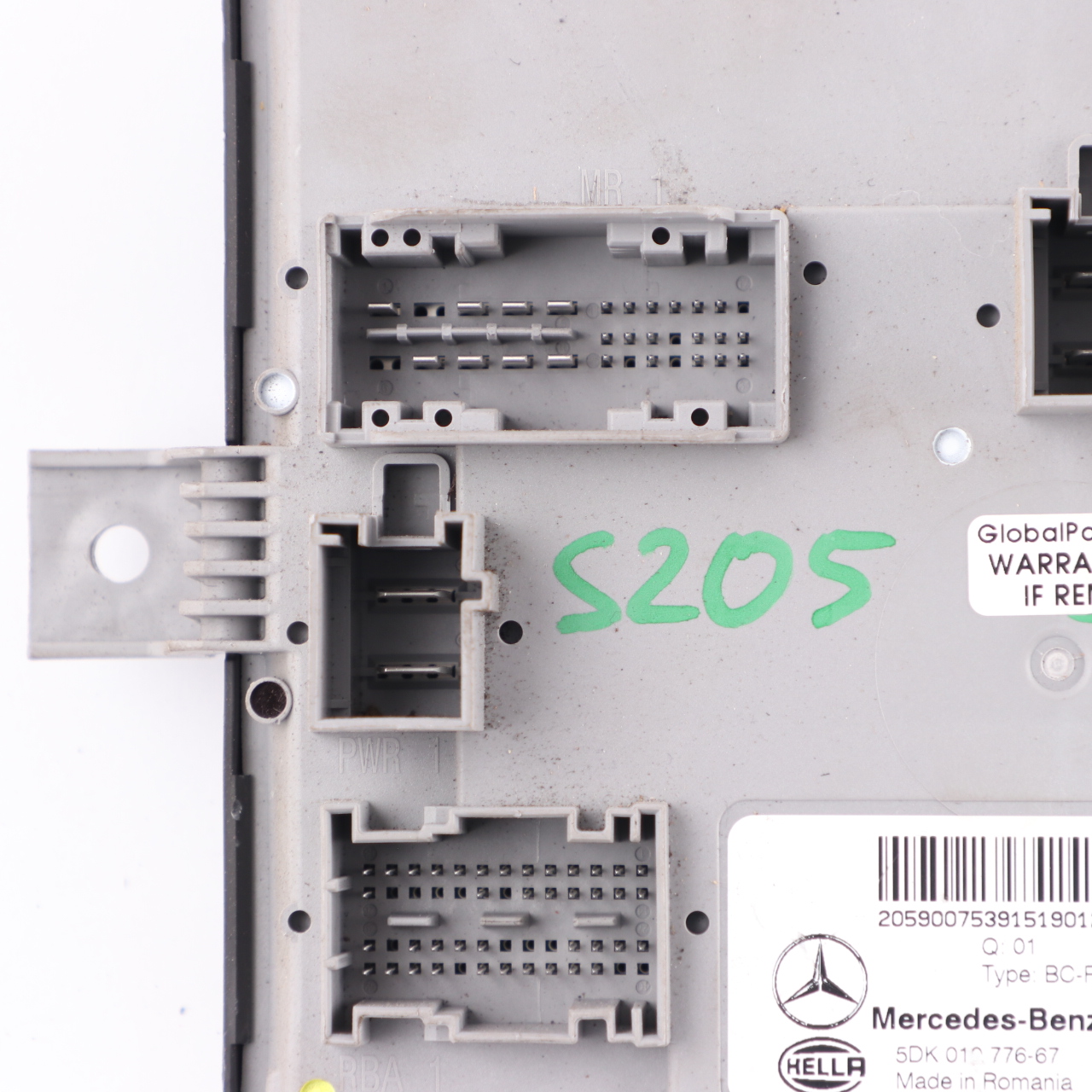 Sicherungskasten Mercedes S205 Innenraum Front Relais Sam Modul A2059007539