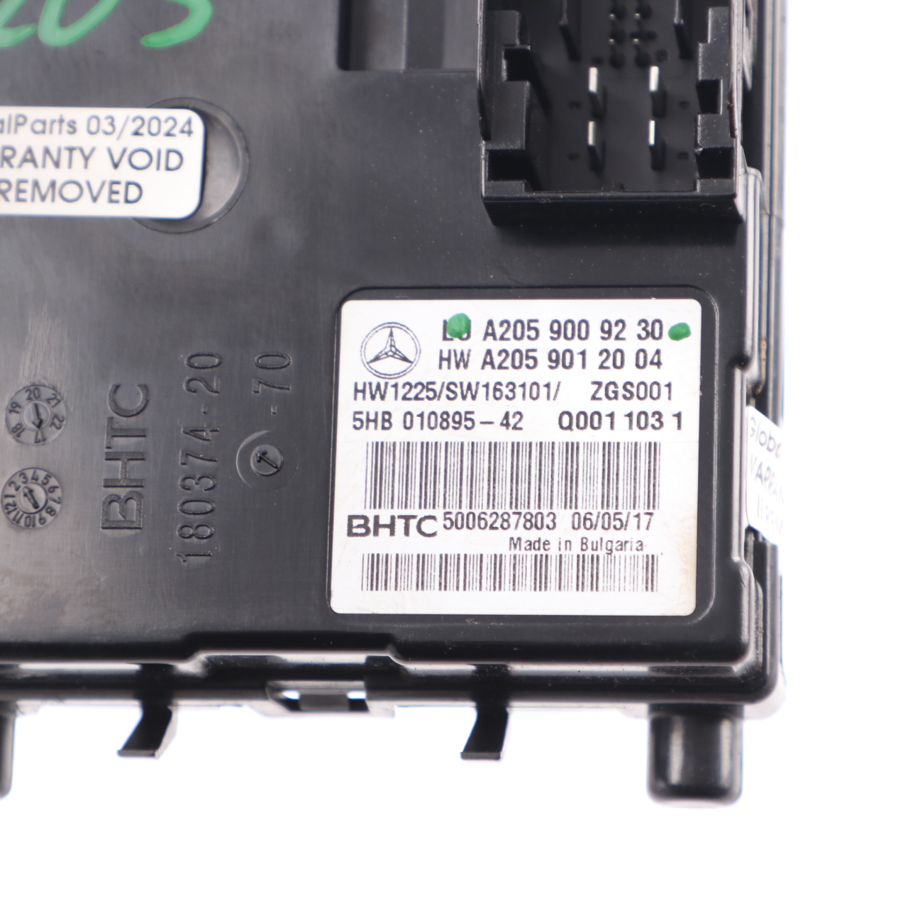 Klimaanlagen Modul Mercedes C205 X253 A/C Steuergerät ECU A2059006923