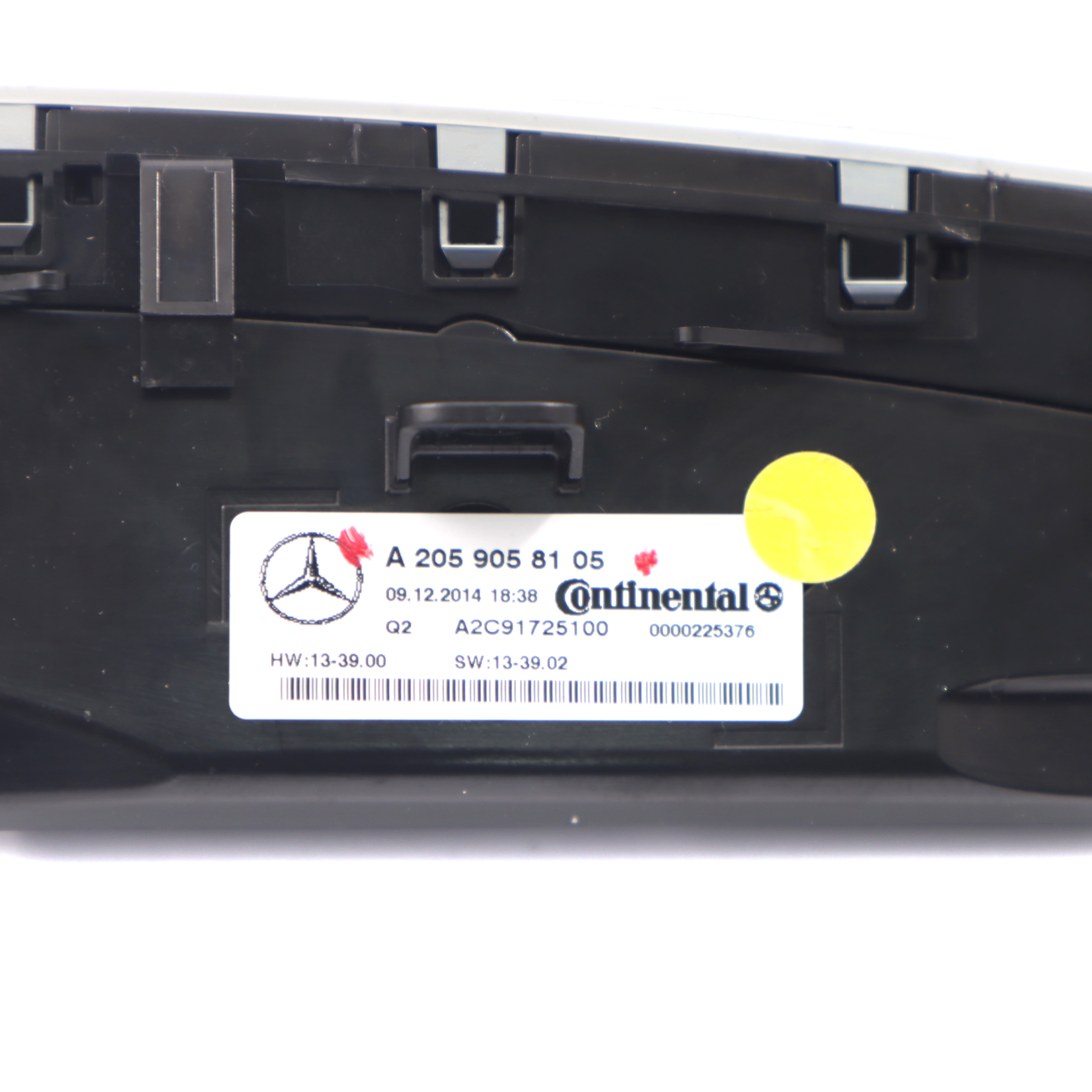 Bedienfeld Mercedes W205 Klimaautomatik Schalter A2059058105