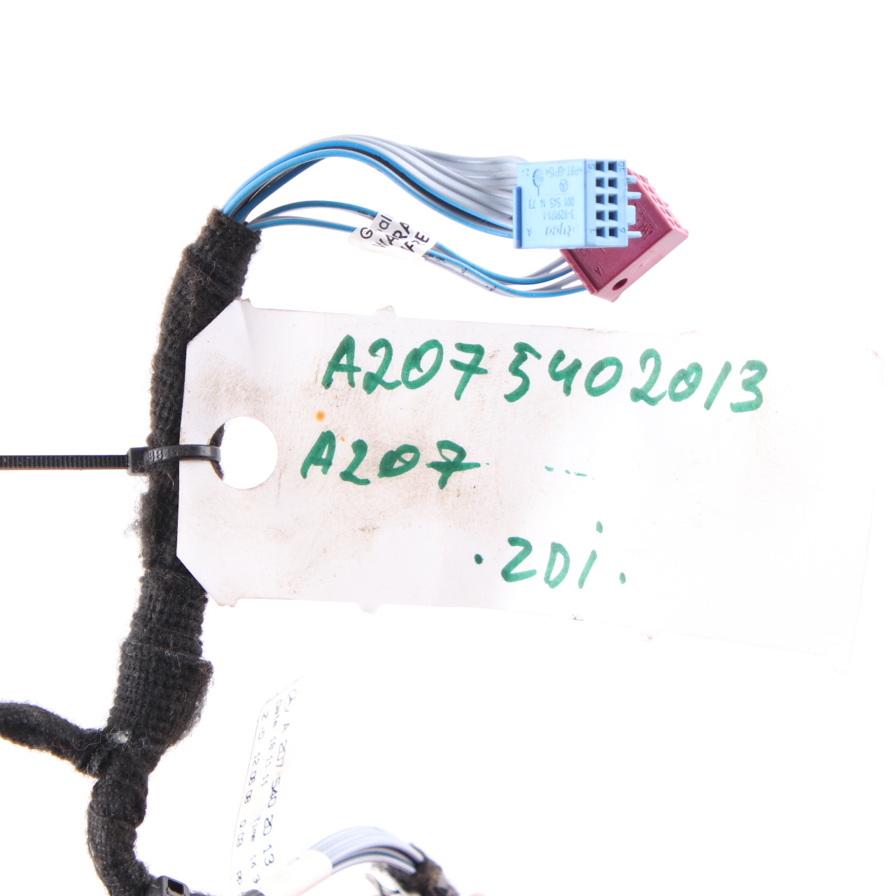 Türkabel Mercedes W212 Kabelbaum vorne links rechts Tür A2075402013