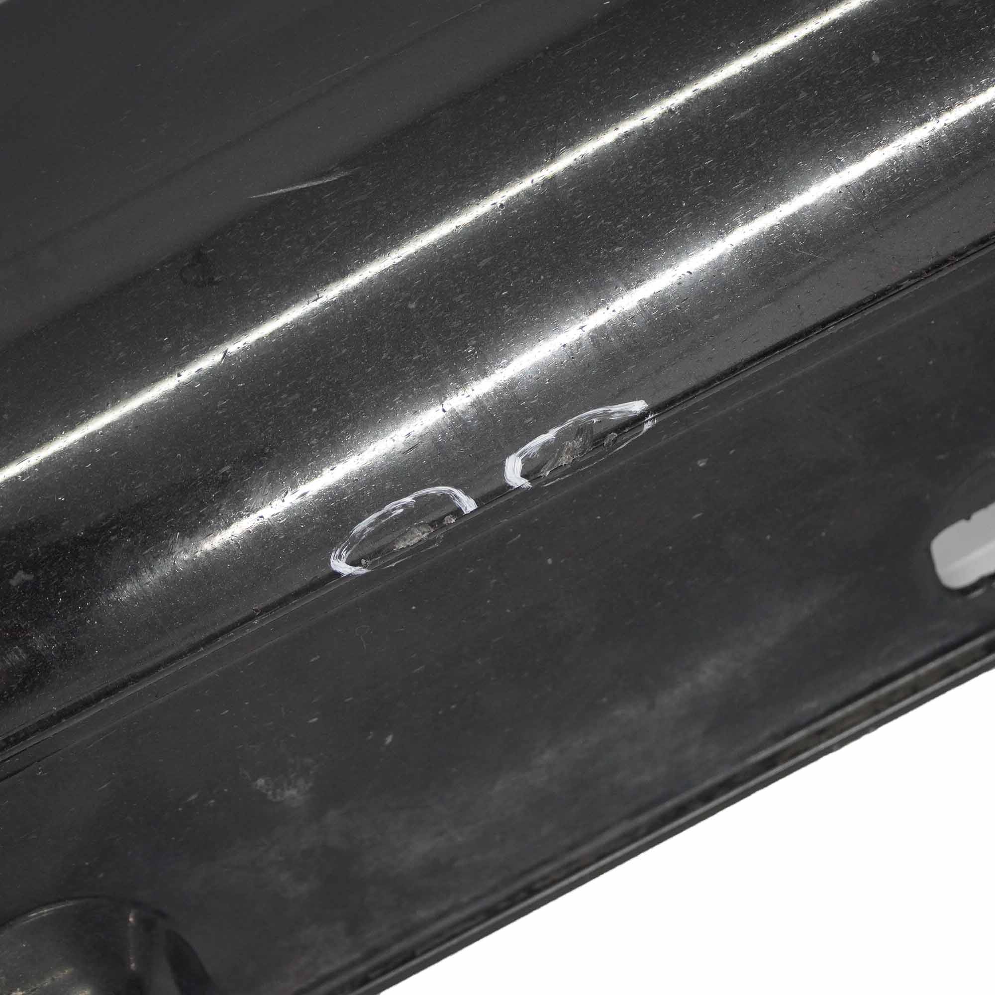 Mercedes W207 Side Skirt AMG Door Sill Cover Left N/S Obsidian Black - 197