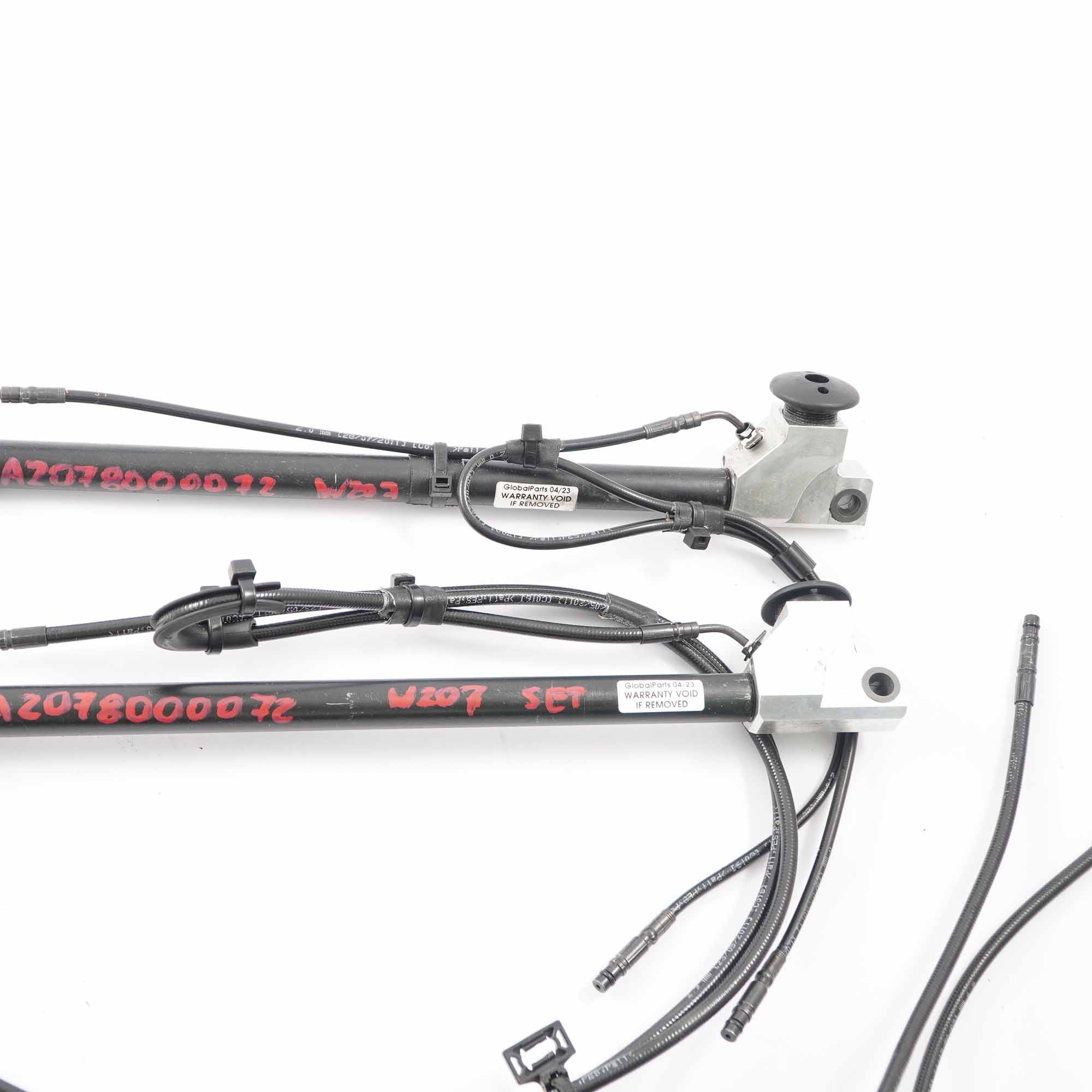 Folding Top Cylinder Mercedes A207 Cabrio Left Right Tension Struts A2078000072