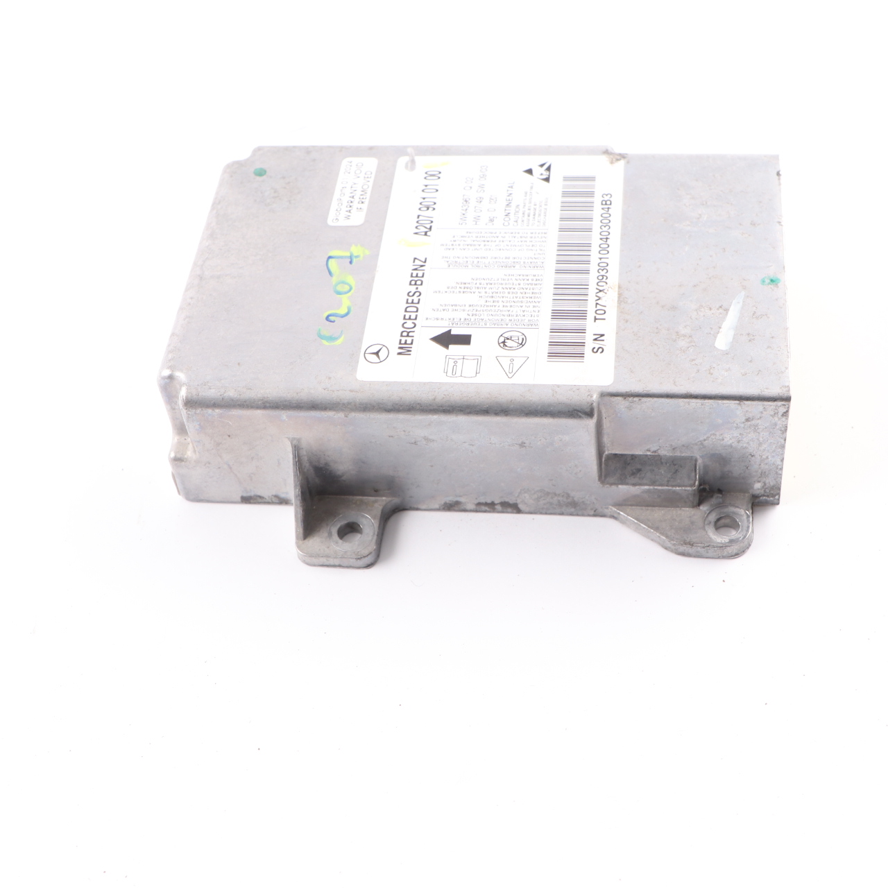 Airbagmodul Mercedes W207 C207 Coupe Air SRS Steuergerät ECU A2079010100