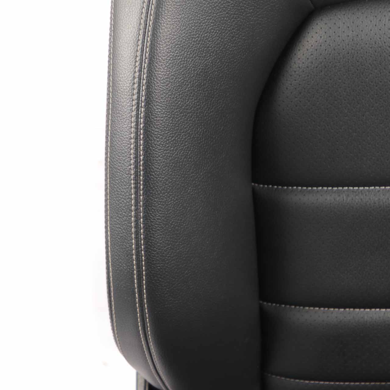 Vorder Sitz Mercedes W207 A207 Coupe Links Beheizt Leder Schwarz Multikontur