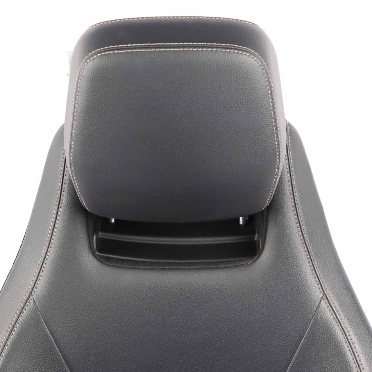 Vorder Sitz Mercedes W207 A207 Coupe Links Beheizt Leder Schwarz Multikontur