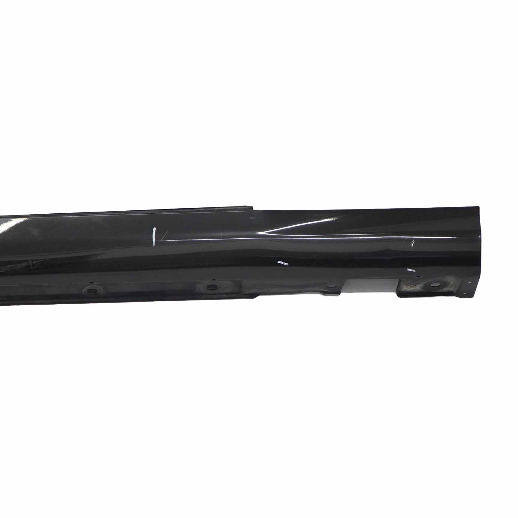 Mercedes CLK C209 Side Skirt Door Sill Cover Left N/S Obsidian Black - 197