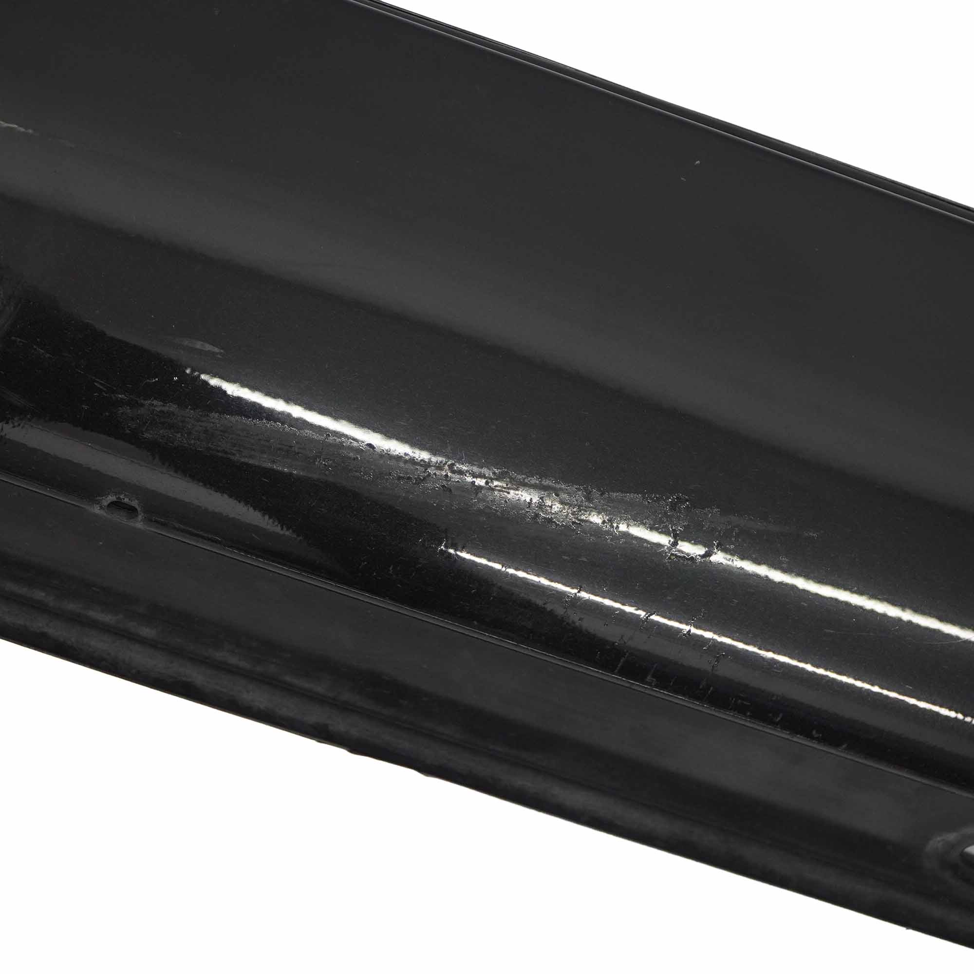 Mercedes CLK C209 Side Skirt Door Sill Cover Left N/S Obsidian Black - 197