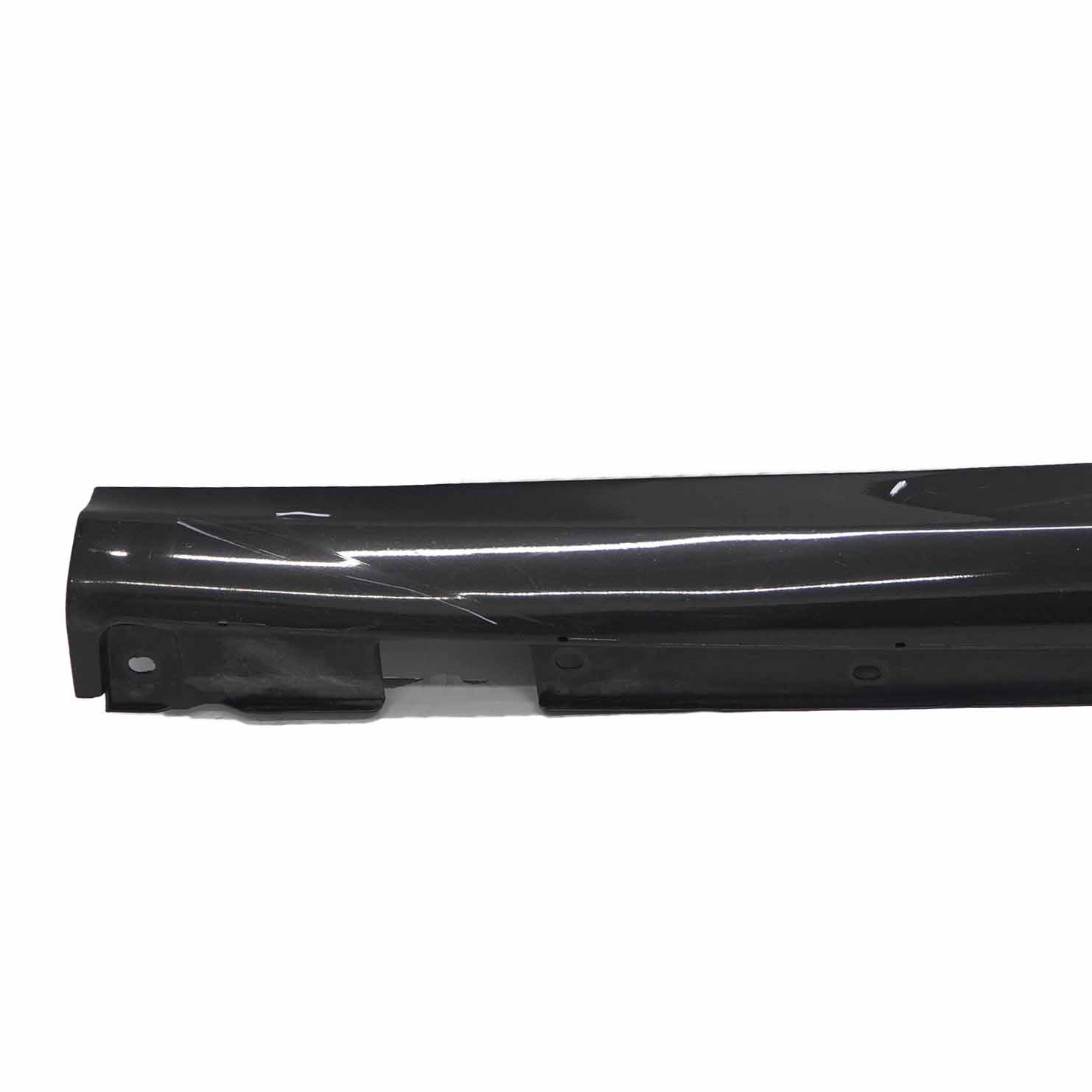 Mercedes CLK C209 Side Skirt Door Sill Cover Left N/S Obsidian Black - 197