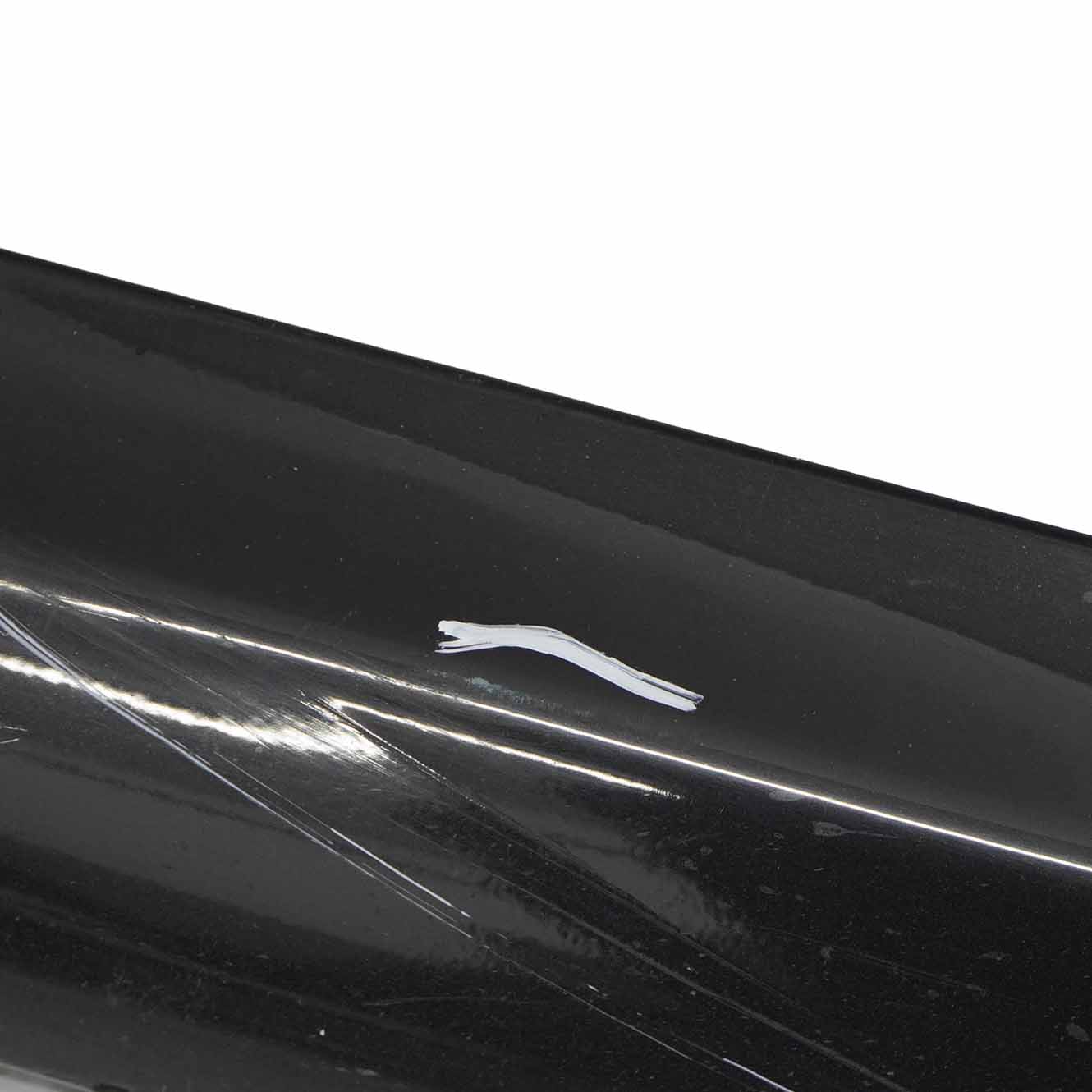 Mercedes CLK C209 Side Skirt Door Sill Cover Left N/S Obsidian Black - 197