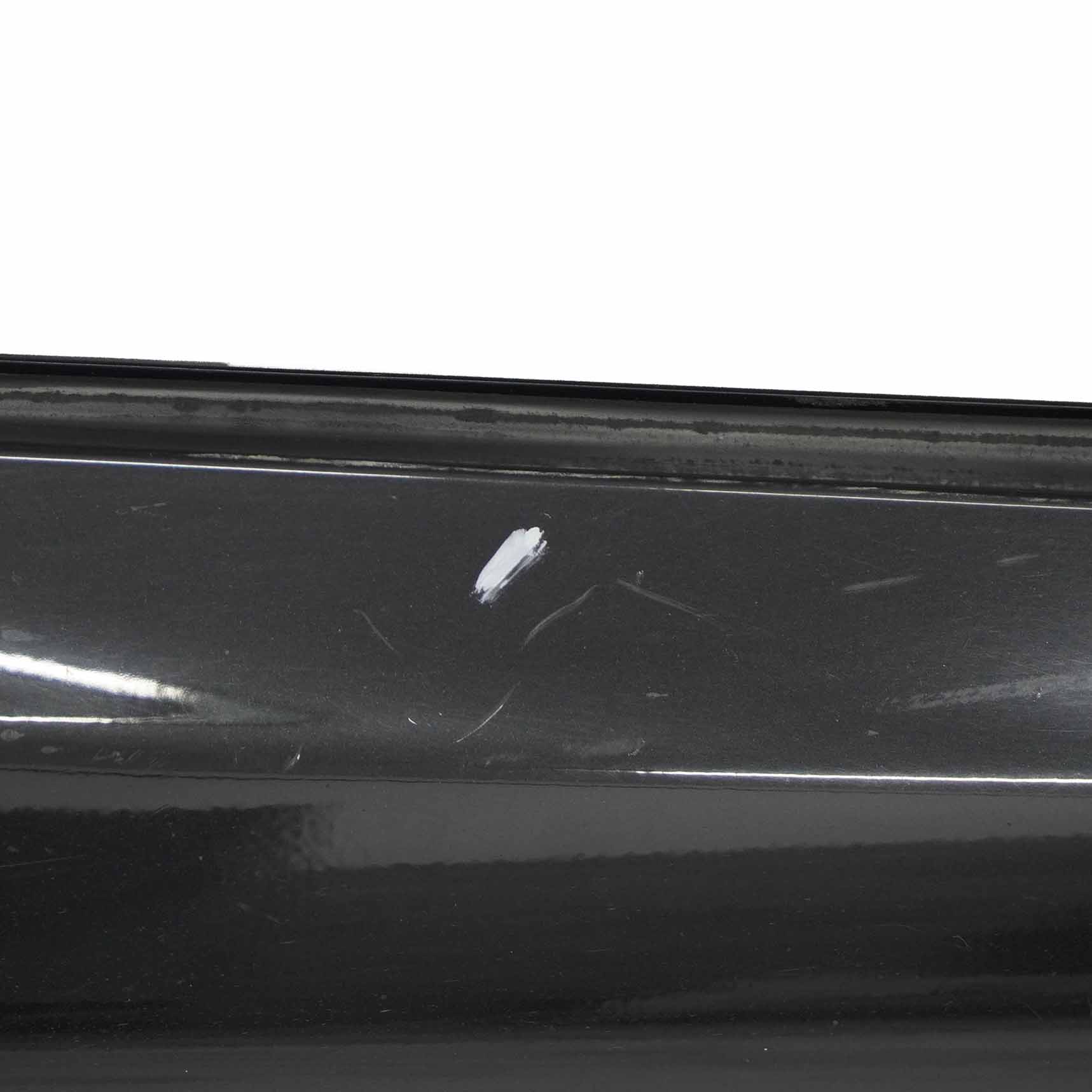 Mercedes CLK C209 Side Skirt Door Sill Cover Left N/S Obsidian Black - 197