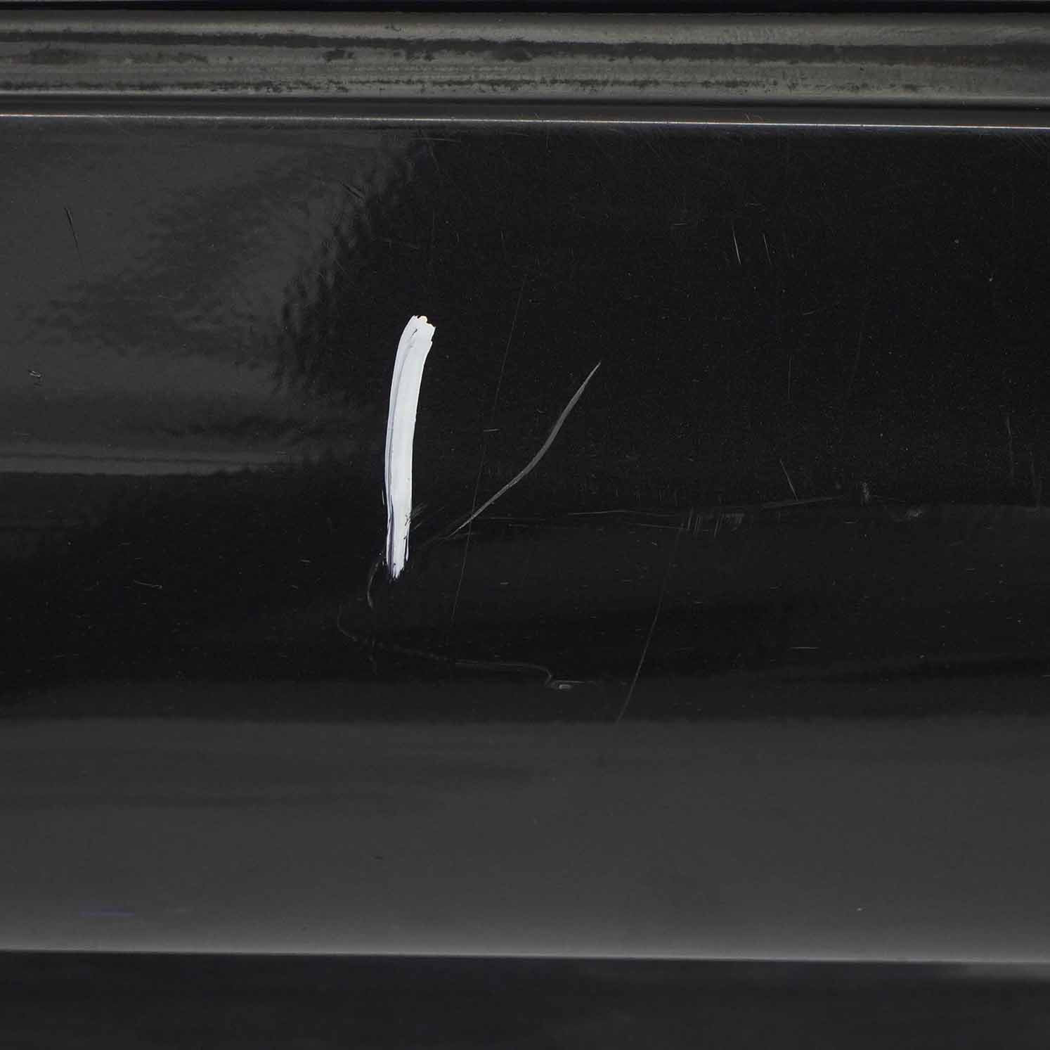 Mercedes CLK C209 Side Skirt Door Sill Cover Left N/S Obsidian Black - 197