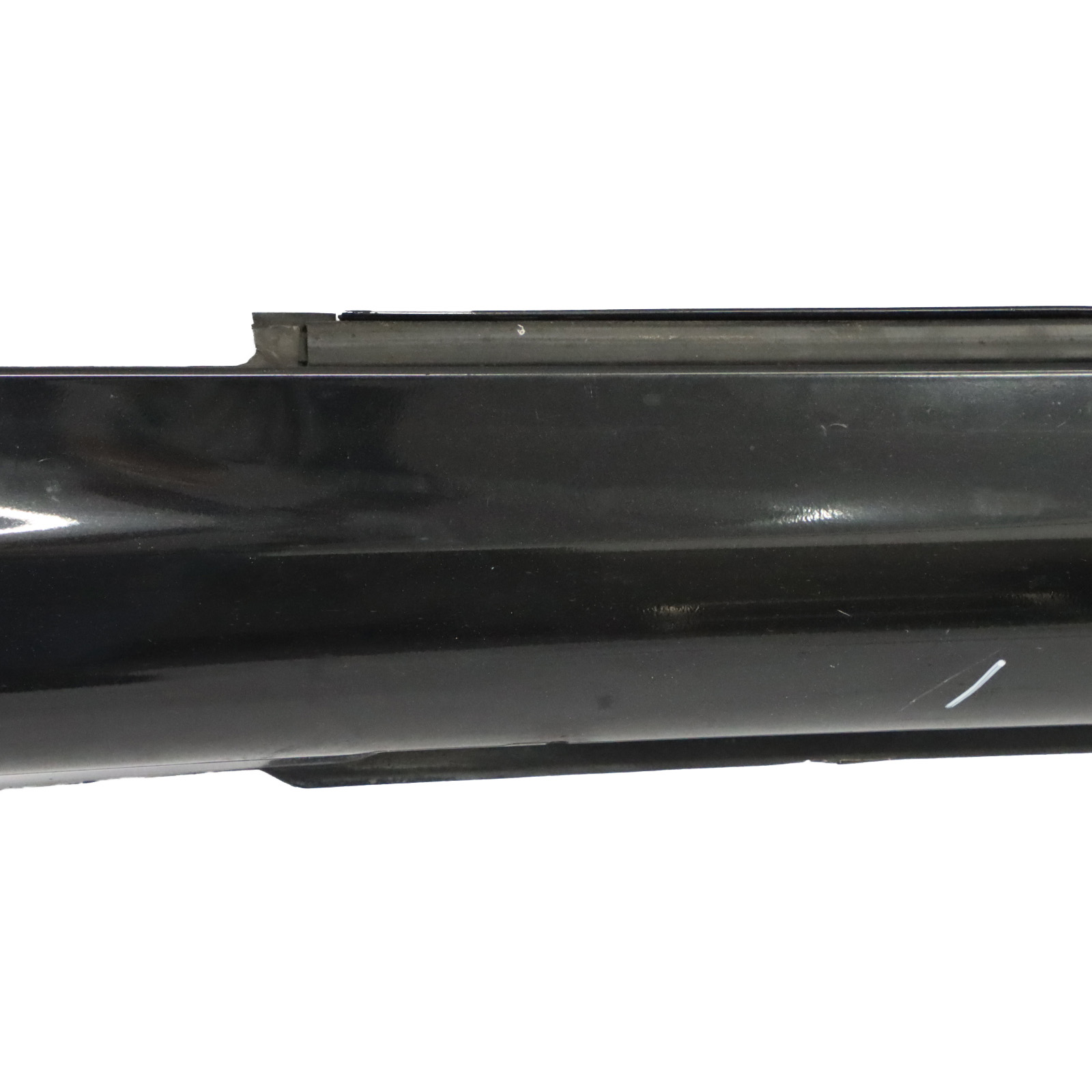 Mercedes CLK C209 Side Skirt Door Sill Cover Right O/S Obsidian Black - 197