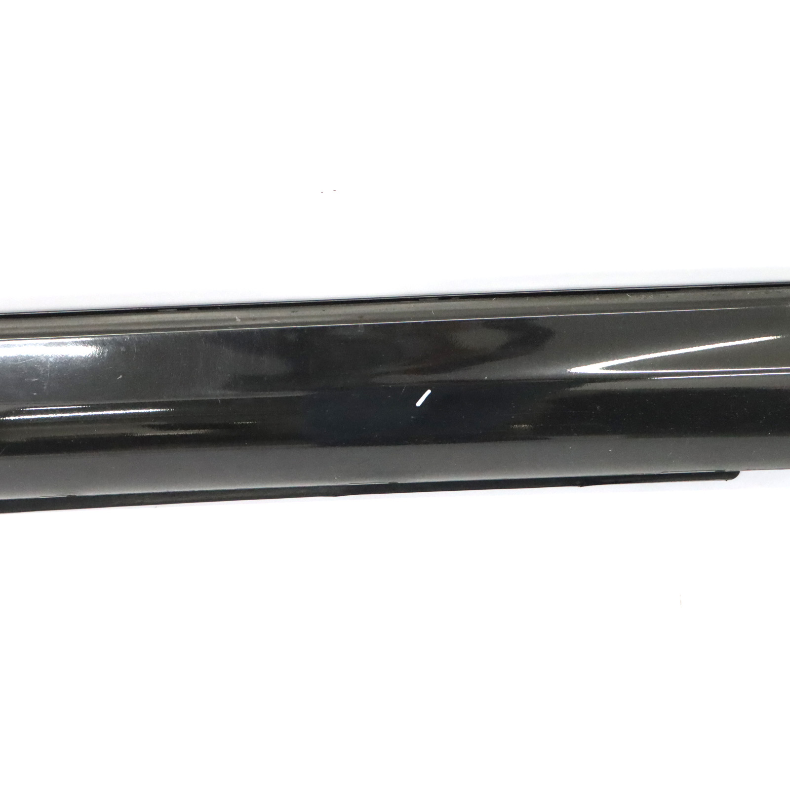 Mercedes CLK C209 Side Skirt Door Sill Cover Right O/S Obsidian Black - 197